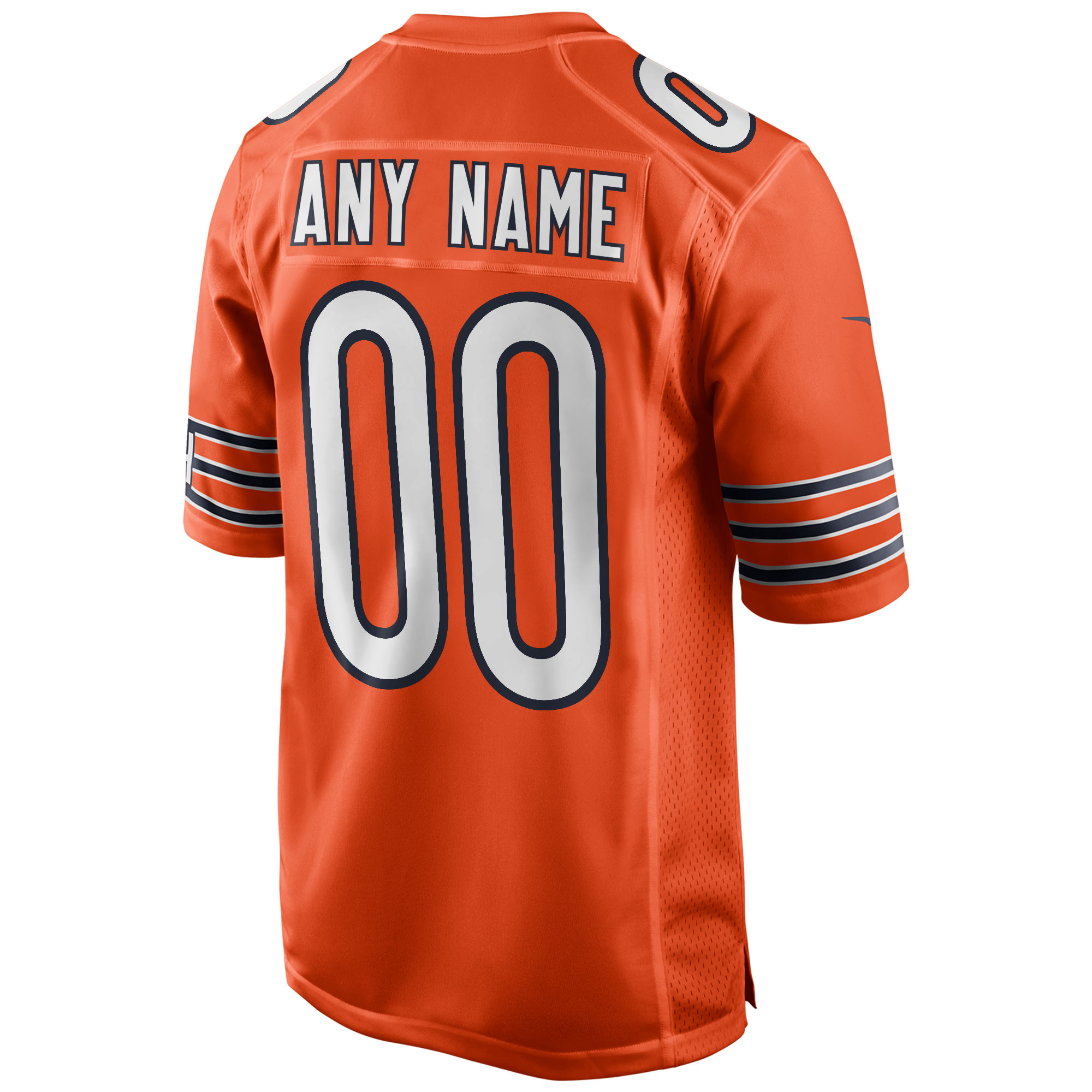 Chicago Bears Nike Youth Alternate Custom Game Jersey - Orange - Image 3
