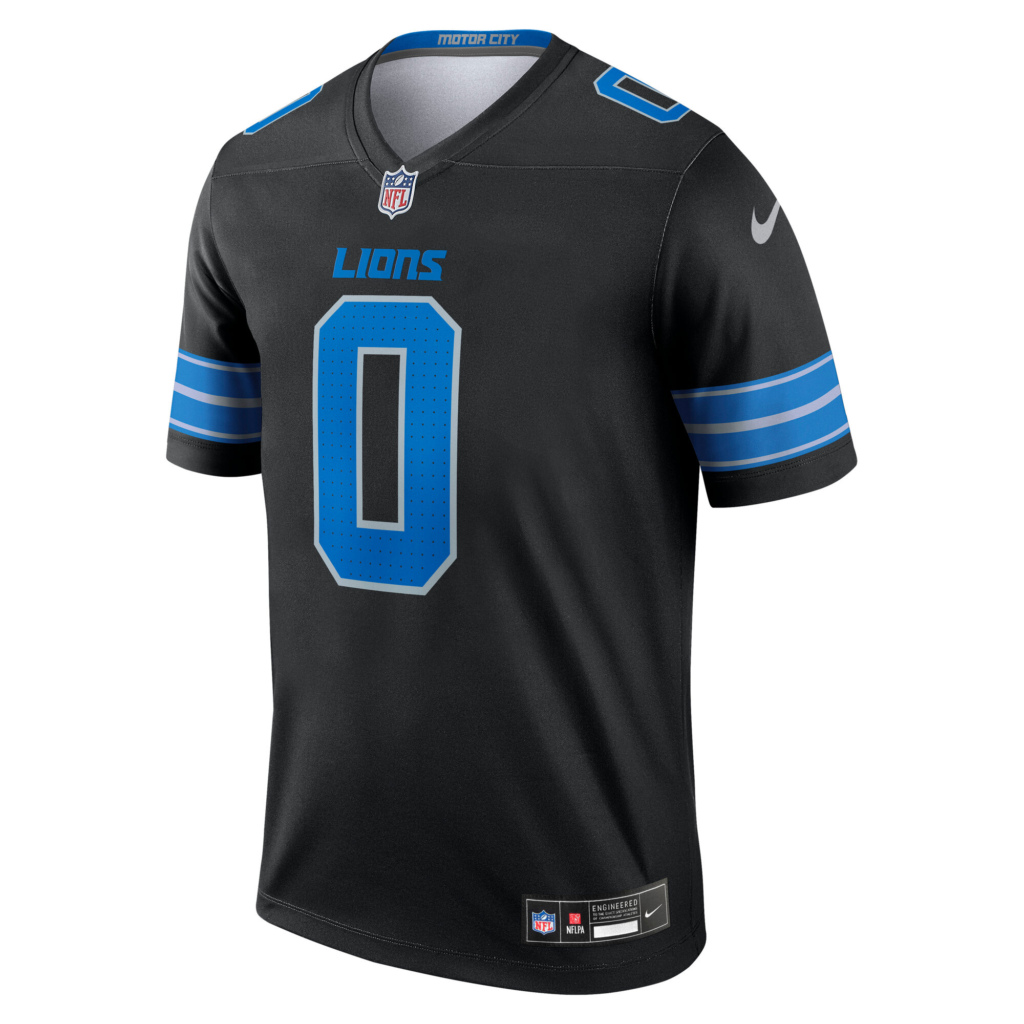 Jahmyr Gibbs Detroit Lions Nike Legend Player Performance Top - Black - Image 2