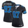 Aidan Hutchinson Detroit Lions Nike Women's Alternate Legend Player Performance Top - Black