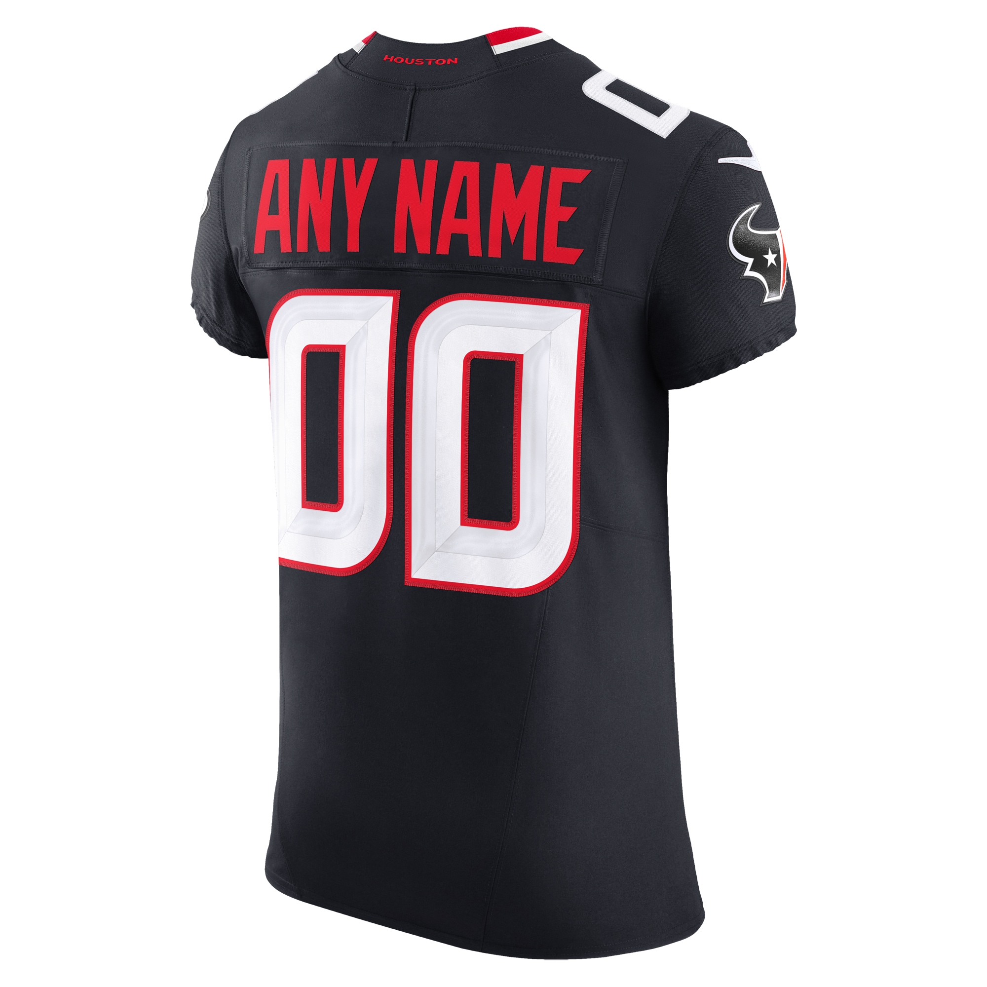Houston Texans Nike Team Vapor F.U.S.E. Elite Custom Jersey - Navy - Image 3