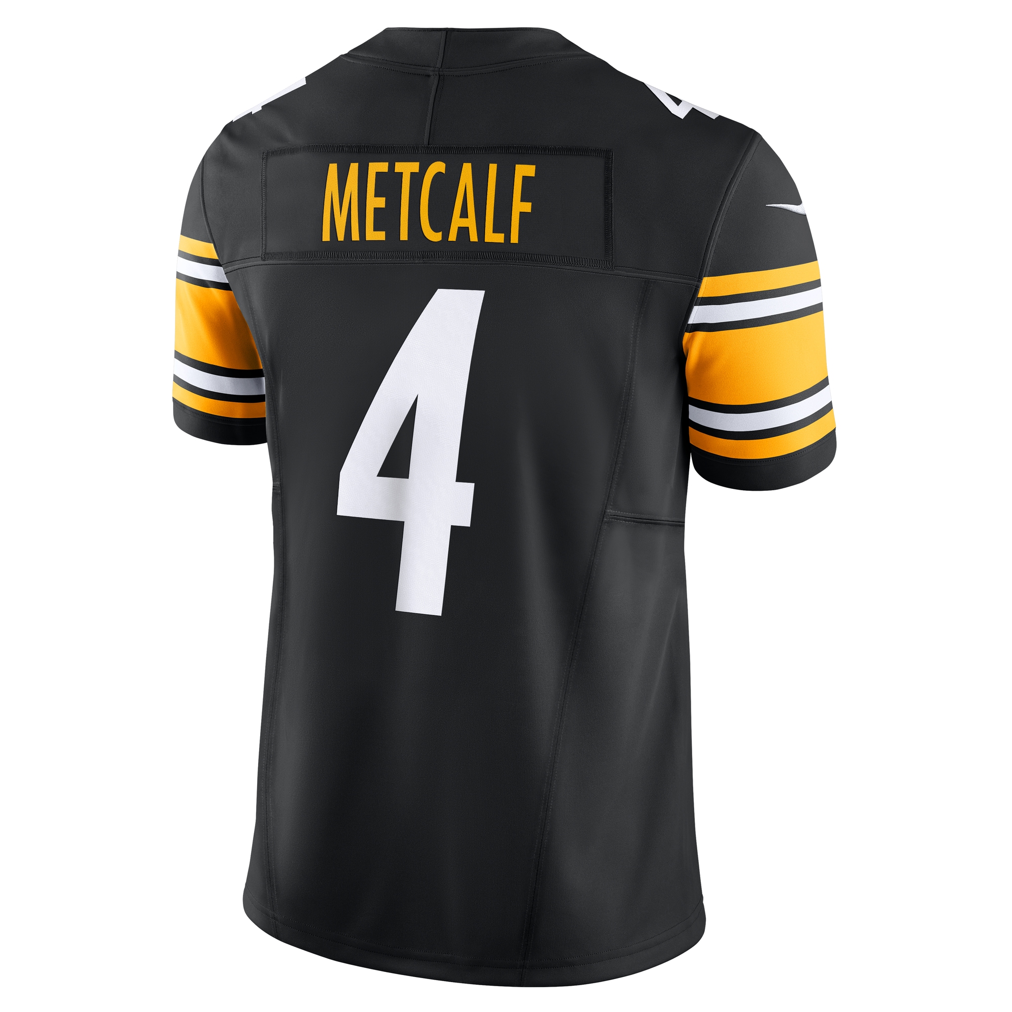 DK Metcalf Pittsburgh Steelers Nike Team Vapor F.U.S.E. Limited Jersey - Black - Image 3
