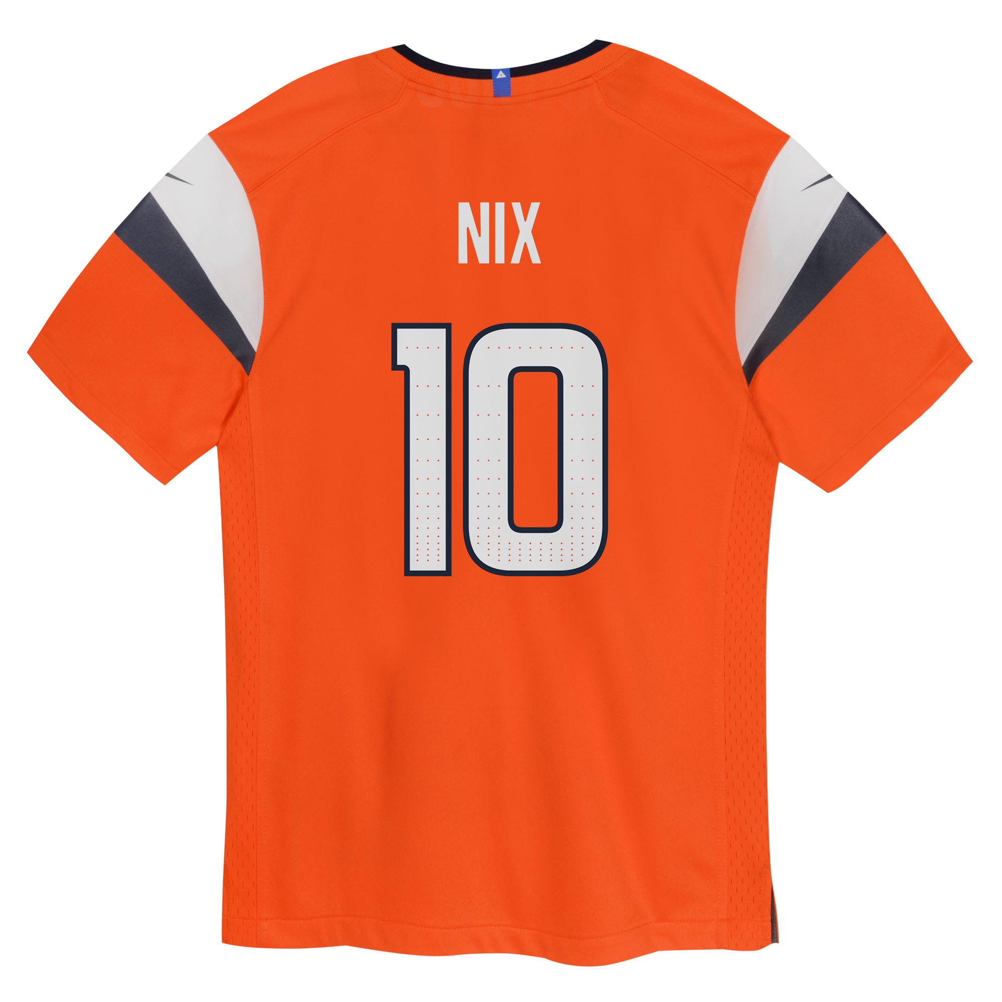 Bo Nix Denver Broncos Nike Preschool Team Player Game Jersey - Orange - Image 3