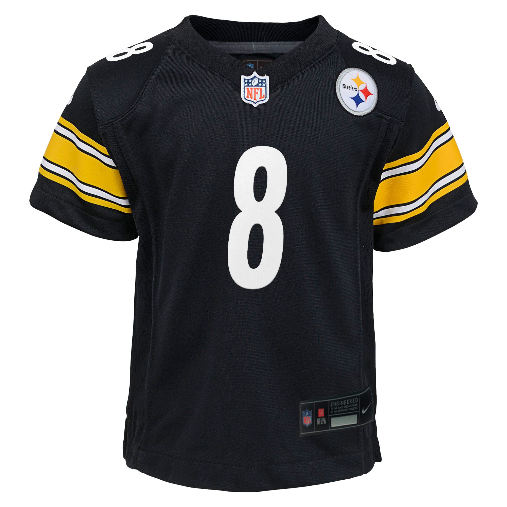 Aaron Rodgers Pittsburgh Steelers Nike Youth Game Jersey - Black - Image 2