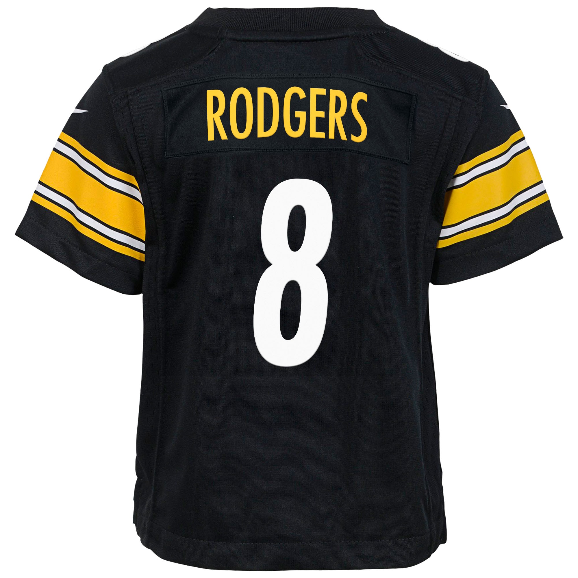 Aaron Rodgers Pittsburgh Steelers Nike Youth Game Jersey - Black - Image 3