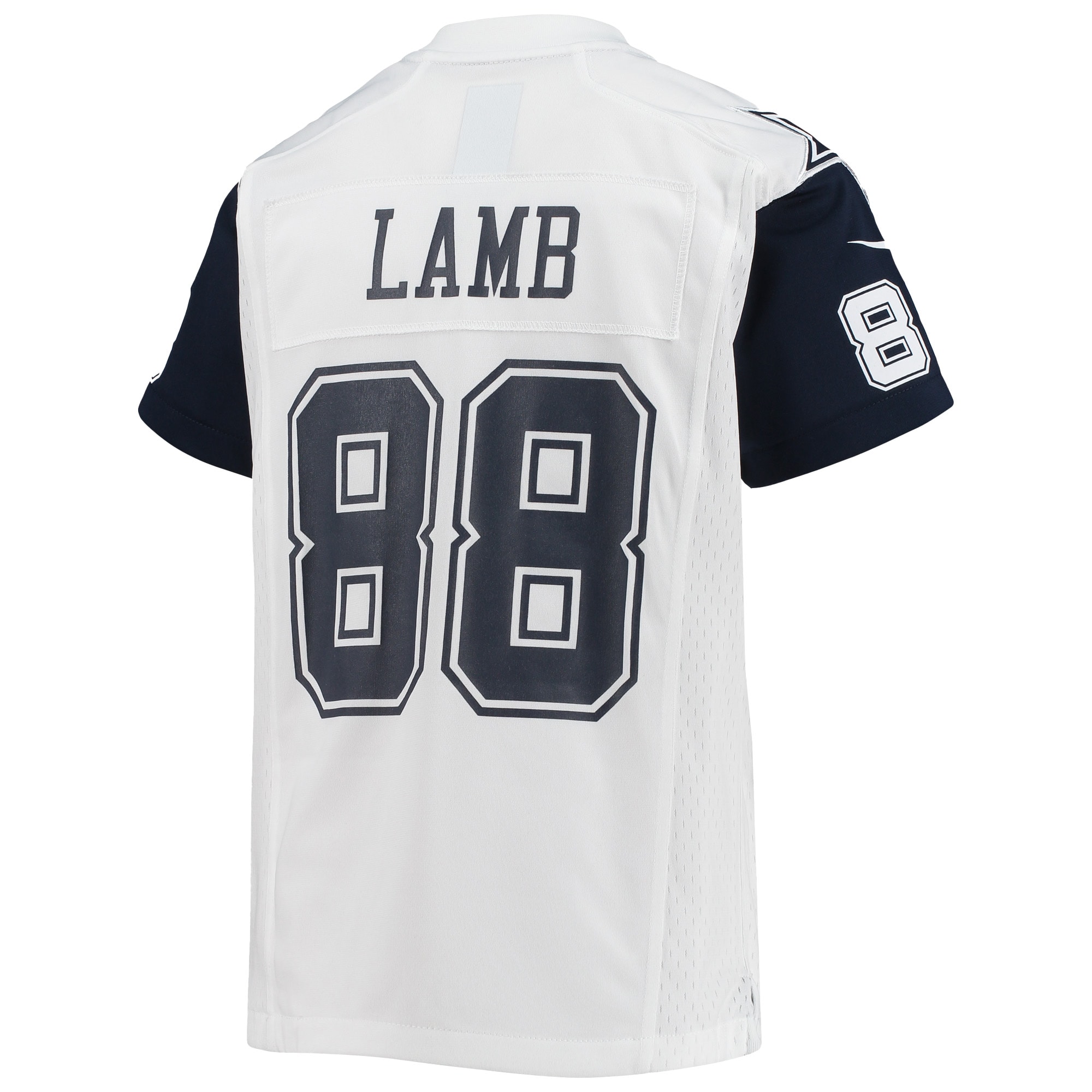 CeeDee Lamb Dallas Cowboys Nike Youth Alternate Game Jersey - White - Image 3