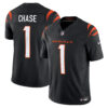 Ja'Marr Chase Cincinnati Bengals Nike Vapor F.U.S.E. Limited Jersey - Black