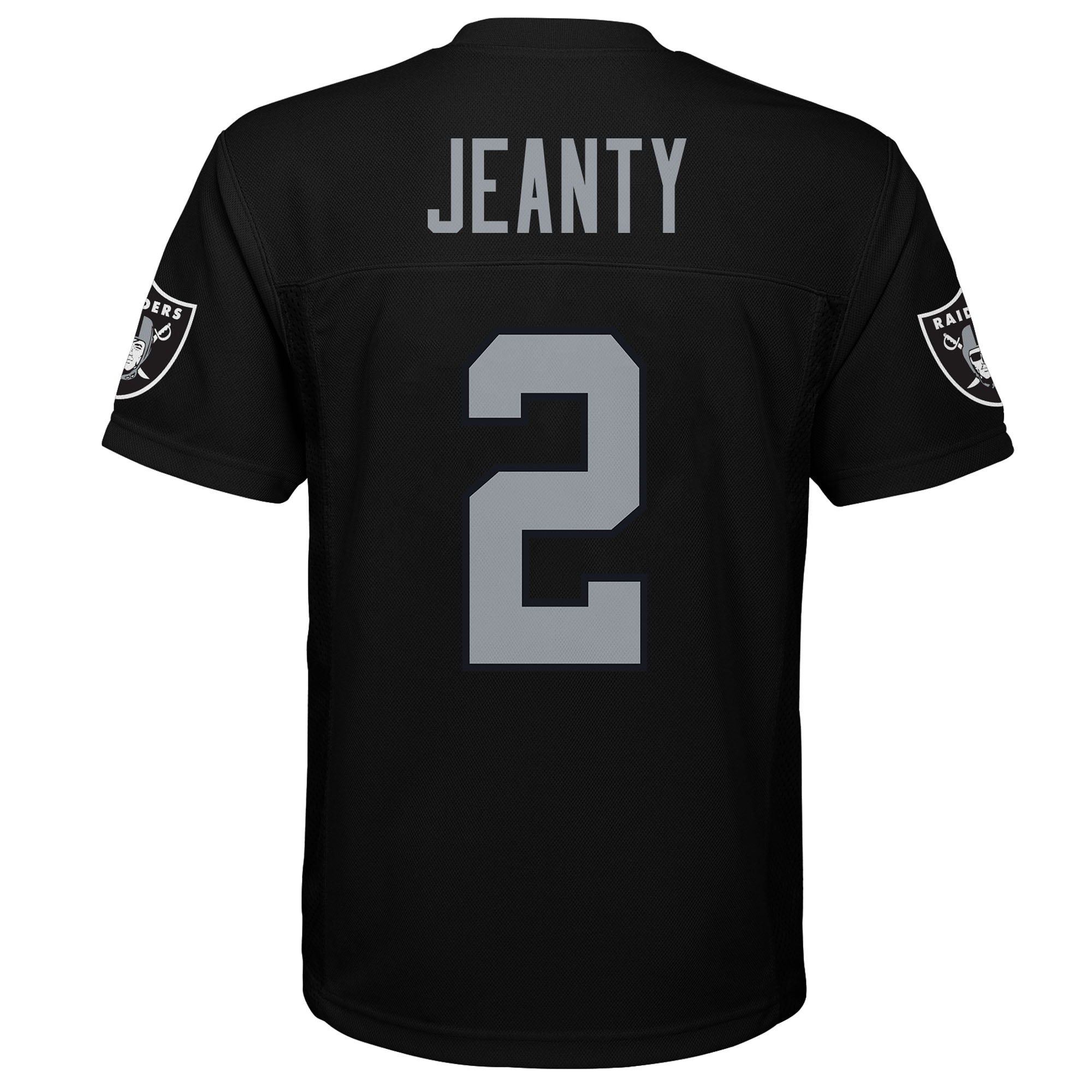 Ashton Jeanty Las Vegas Raiders Youth Replica Player Jersey - Black - Image 3