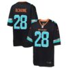 DeVon Achane Miami Dolphins Nike Youth 2025 Rivalries Collection Game Jersey - Pitch Blue