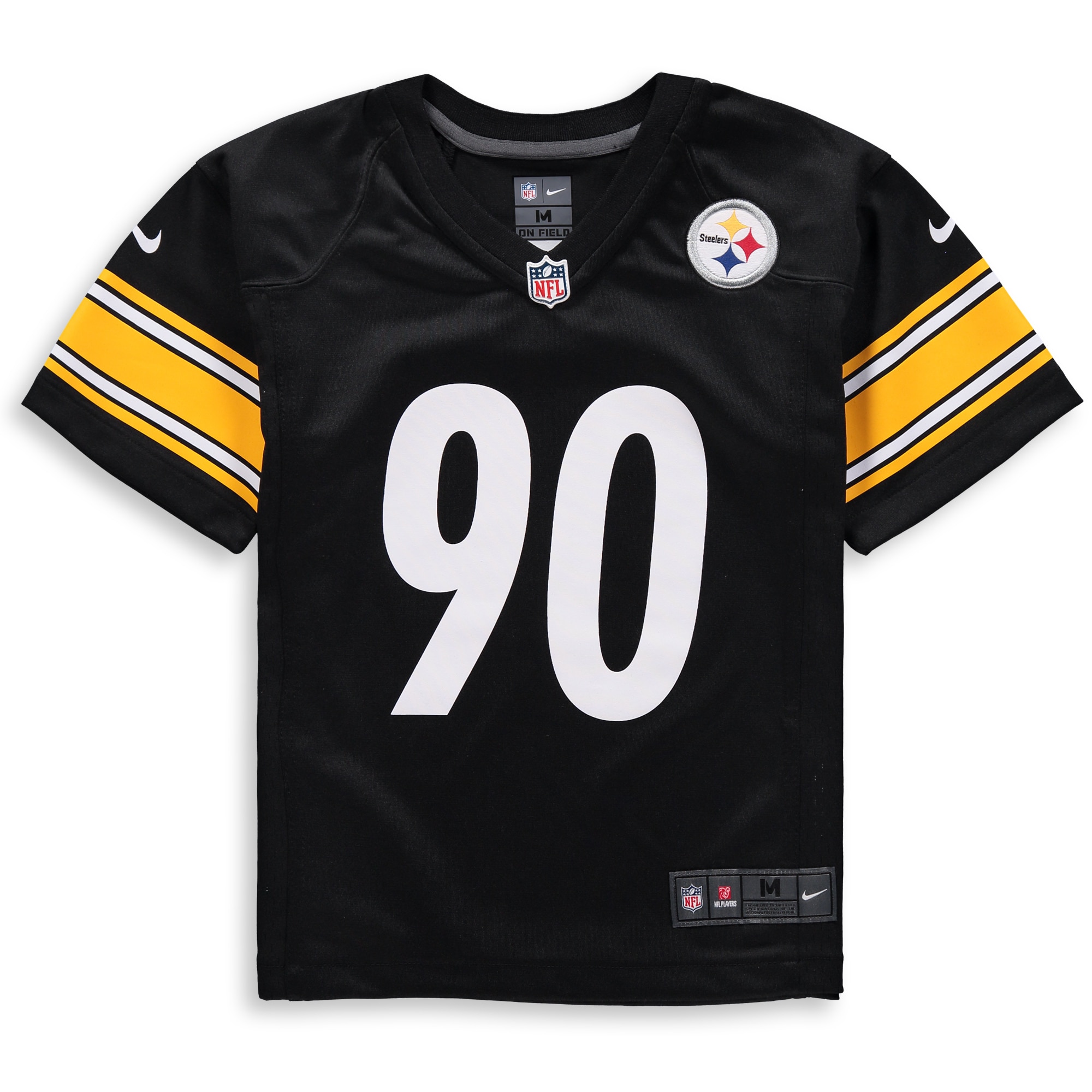 T.J. Watt Pittsburgh Steelers Nike Preschool Game Jersey - Black - Image 2