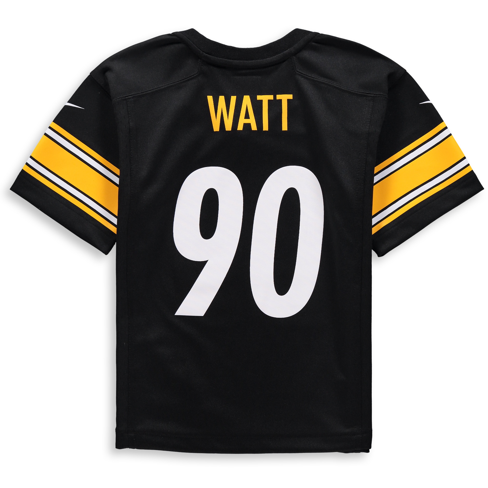 T.J. Watt Pittsburgh Steelers Nike Preschool Game Jersey - Black - Image 3