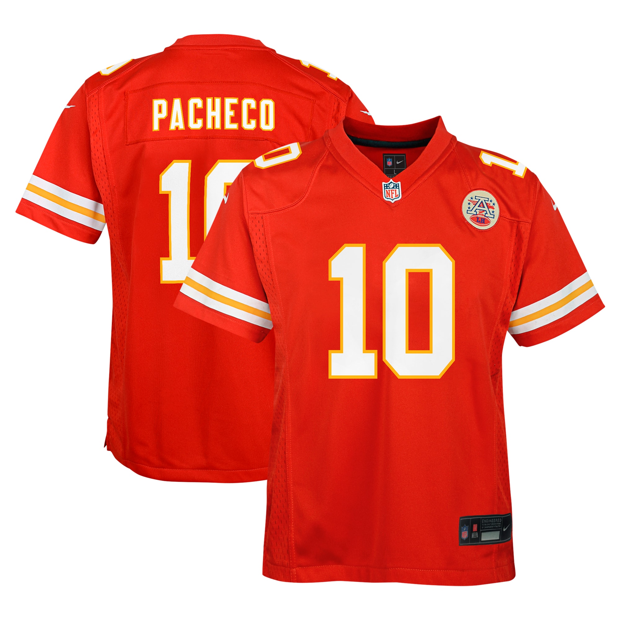 Isiah Pacheco Kansas City Chiefs Nike Youth Game Jersey - Red