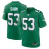 Zack Baun Philadelphia Eagles Nike Alternate Game Jersey - Kelly Green