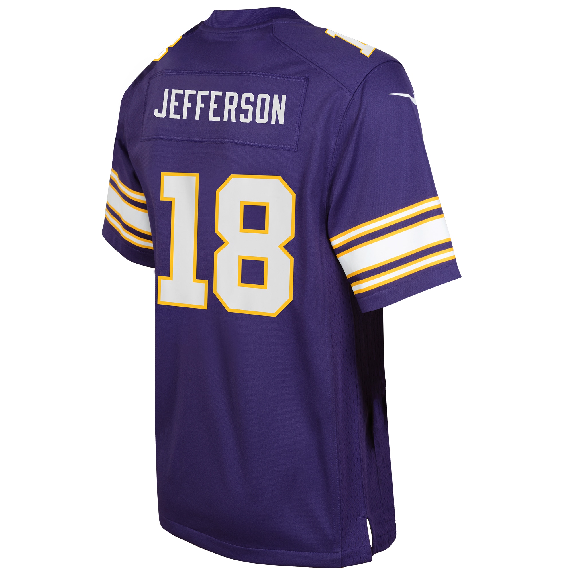 Justin Jefferson Minnesota Vikings Nike Youth Game Jersey - Purple - Image 3