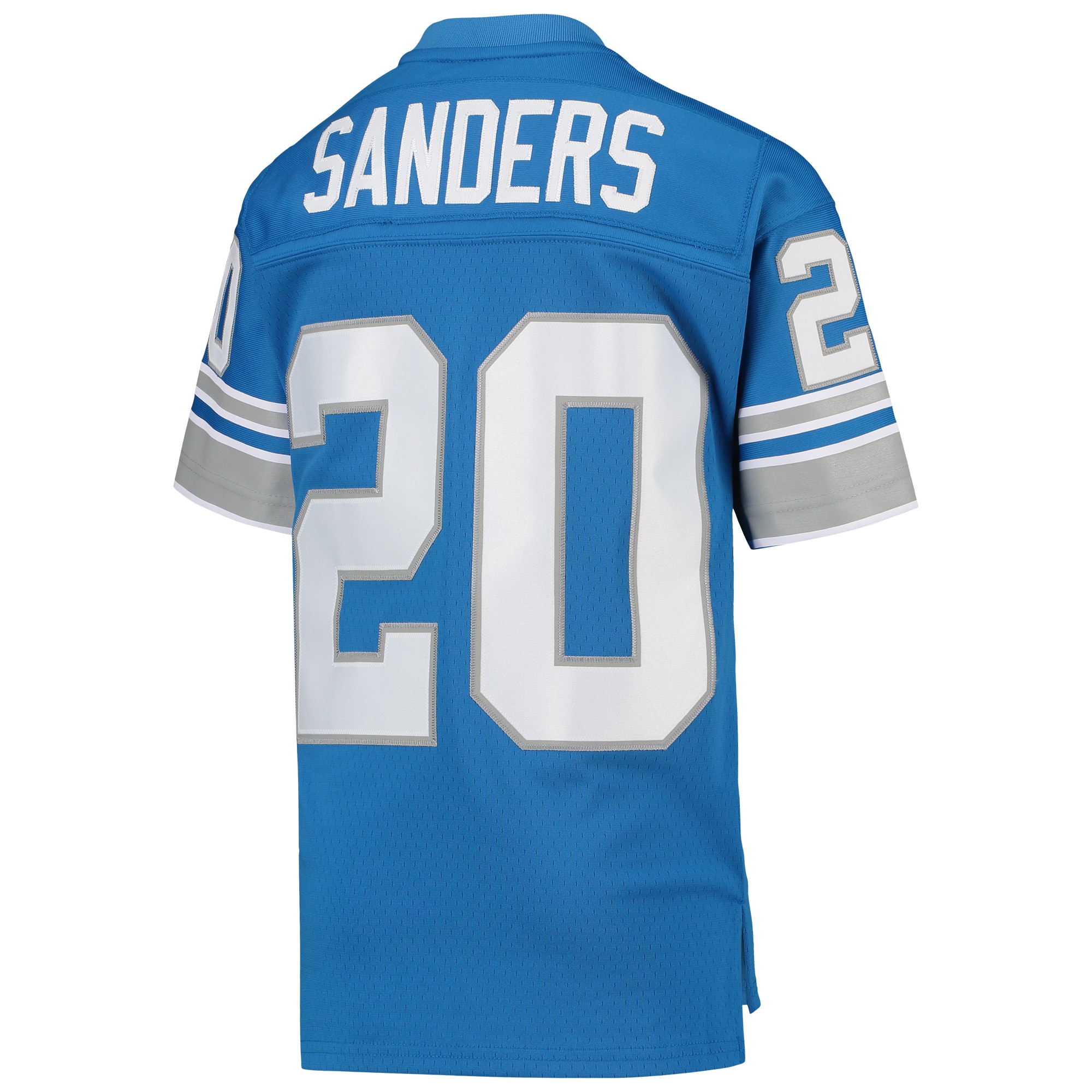 Barry Sanders Detroit Lions Mitchell & Ness Youth 1996 Legacy Retired Player Jersey - Blue - Image 3