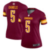 Jayden Daniels Washington Commanders Nike Women's Legend Player Performance Top - Burgundy