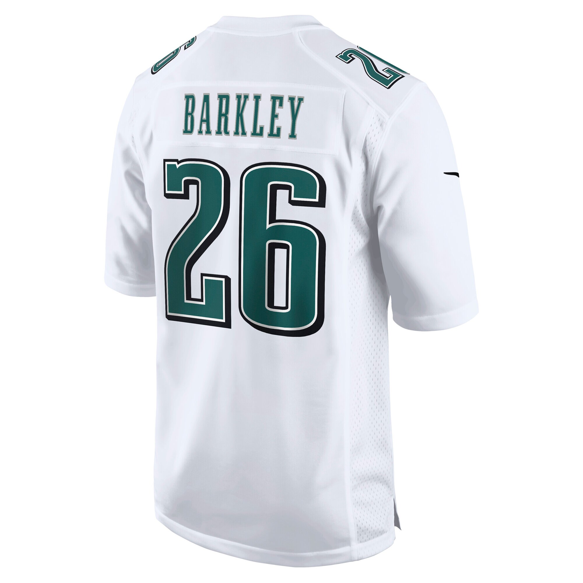 Saquon Barkley Philadelphia Eagles Nike Fashion Game Jersey - Tundra White - Image 3
