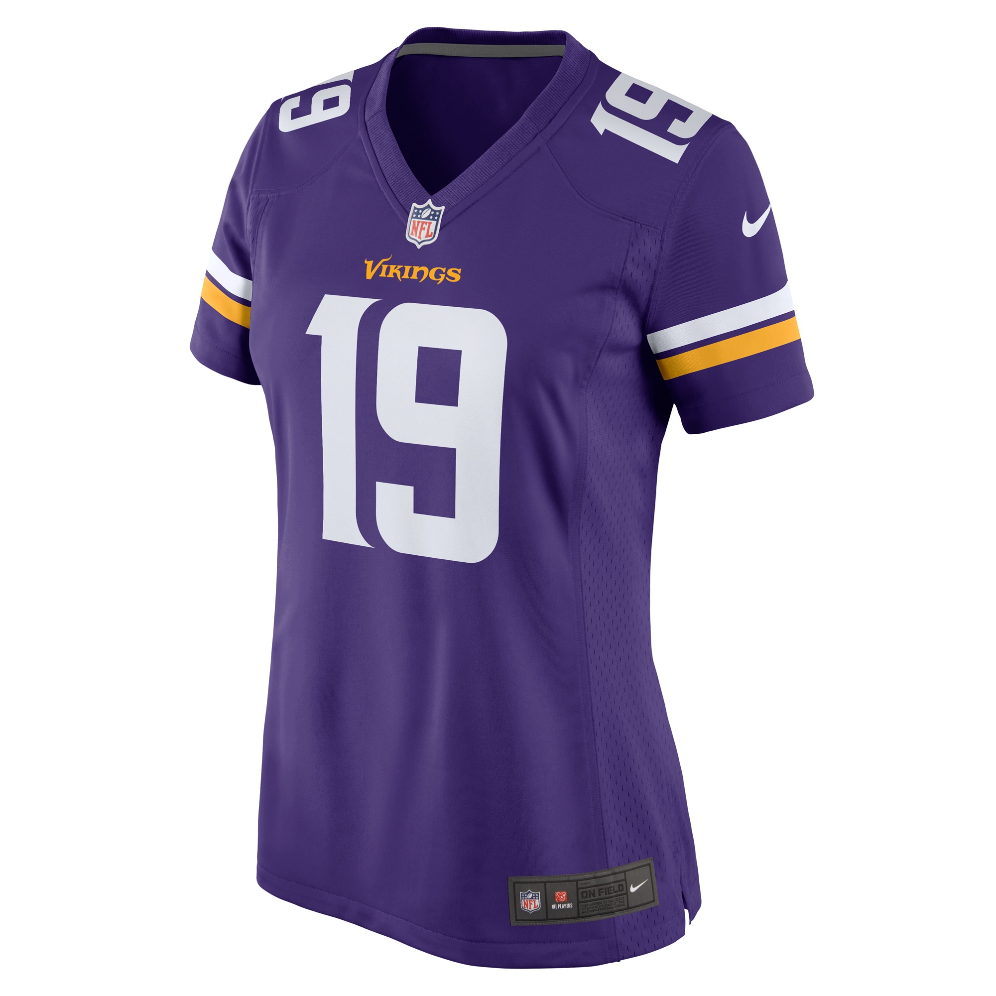 Adam Thielen Minnesota Vikings Nike Women's Game Jersey - Purple - Image 2