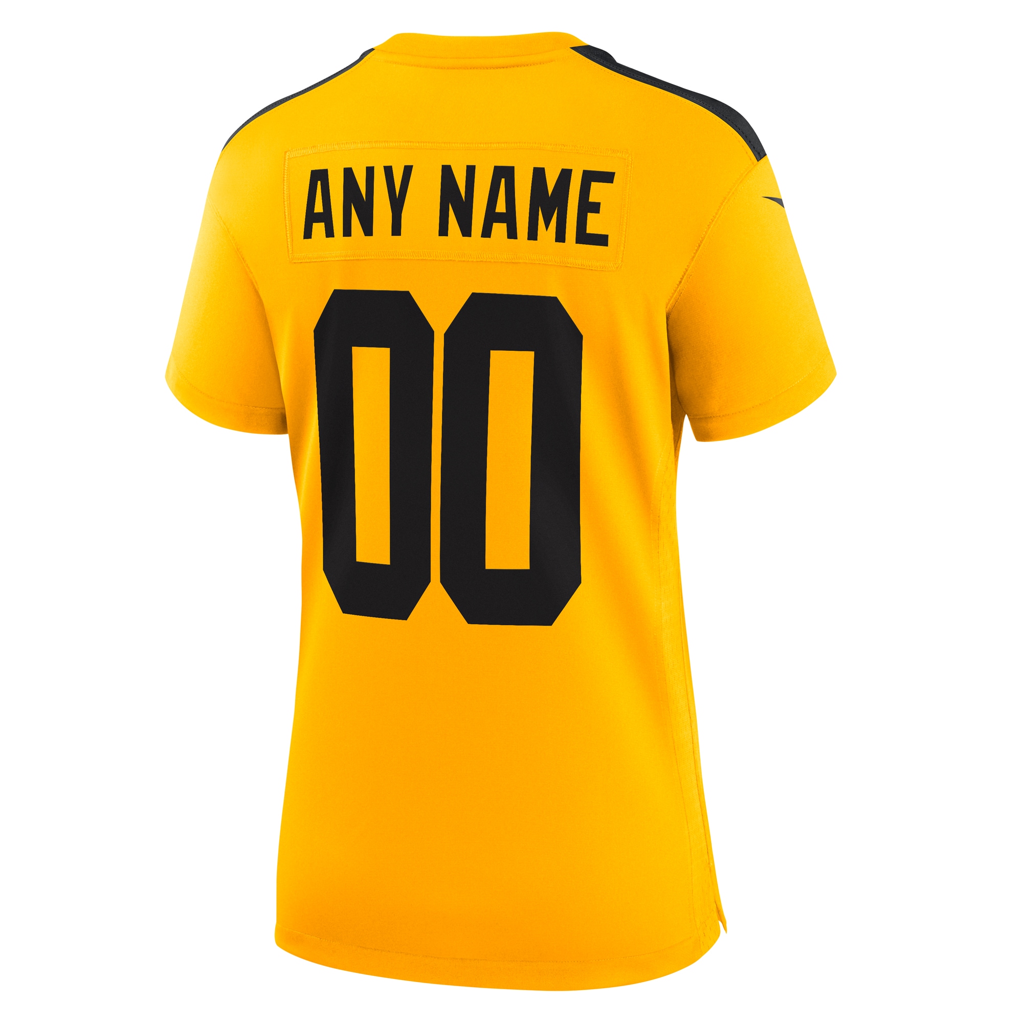 Pittsburgh Steelers Nike Women's Alternate 1933 Throwback Game Custom Jersey - Gold - Image 3