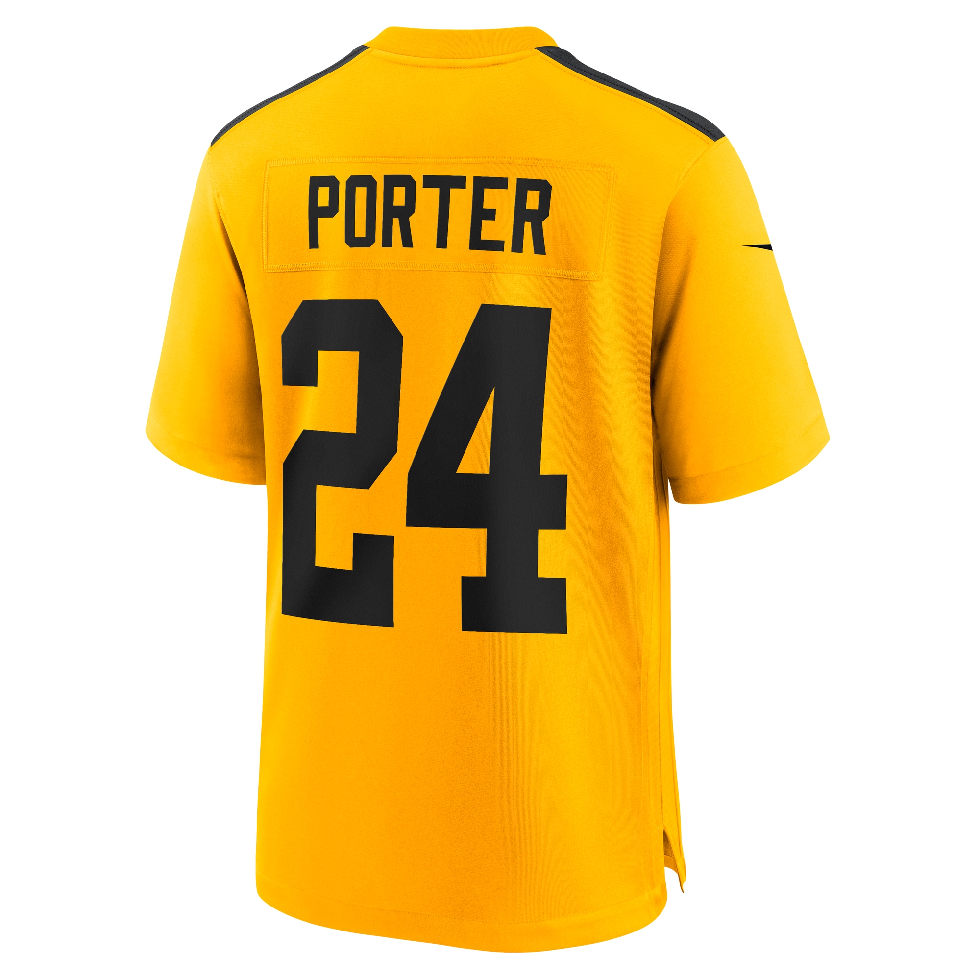 Joey Porter Jr. Pittsburgh Steelers Nike Alternate 1933 Throwback Game Jersey - Gold - Image 3
