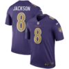 Lamar Jackson Baltimore Ravens Nike Legend Player Performance Top - Purple