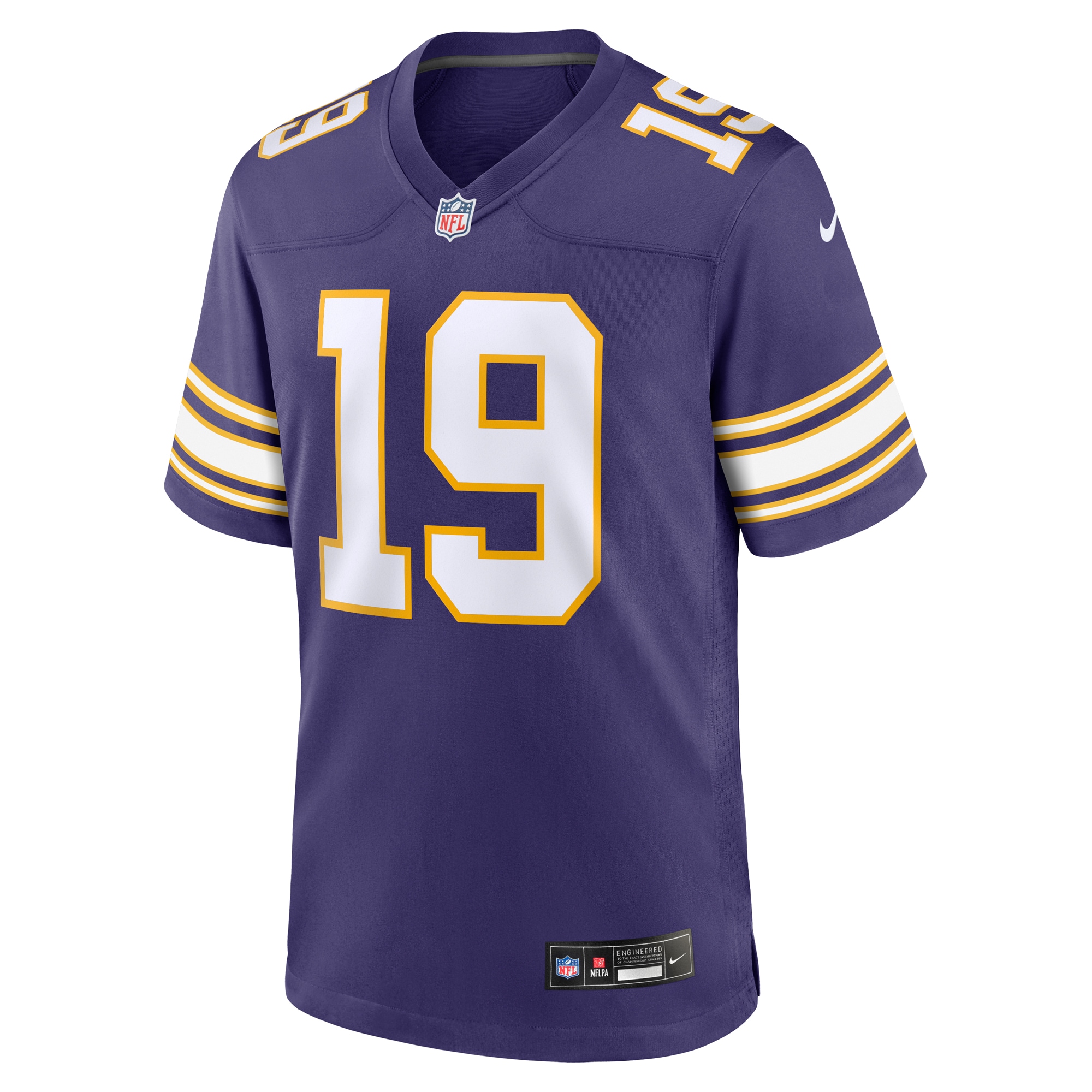 Adam Thielen Minnesota Vikings Nike Alternate Game Player Jersey - Purple - Image 2