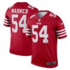 Fred Warner San Francisco 49ers Nike Legend Player Performance Top - Scarlet