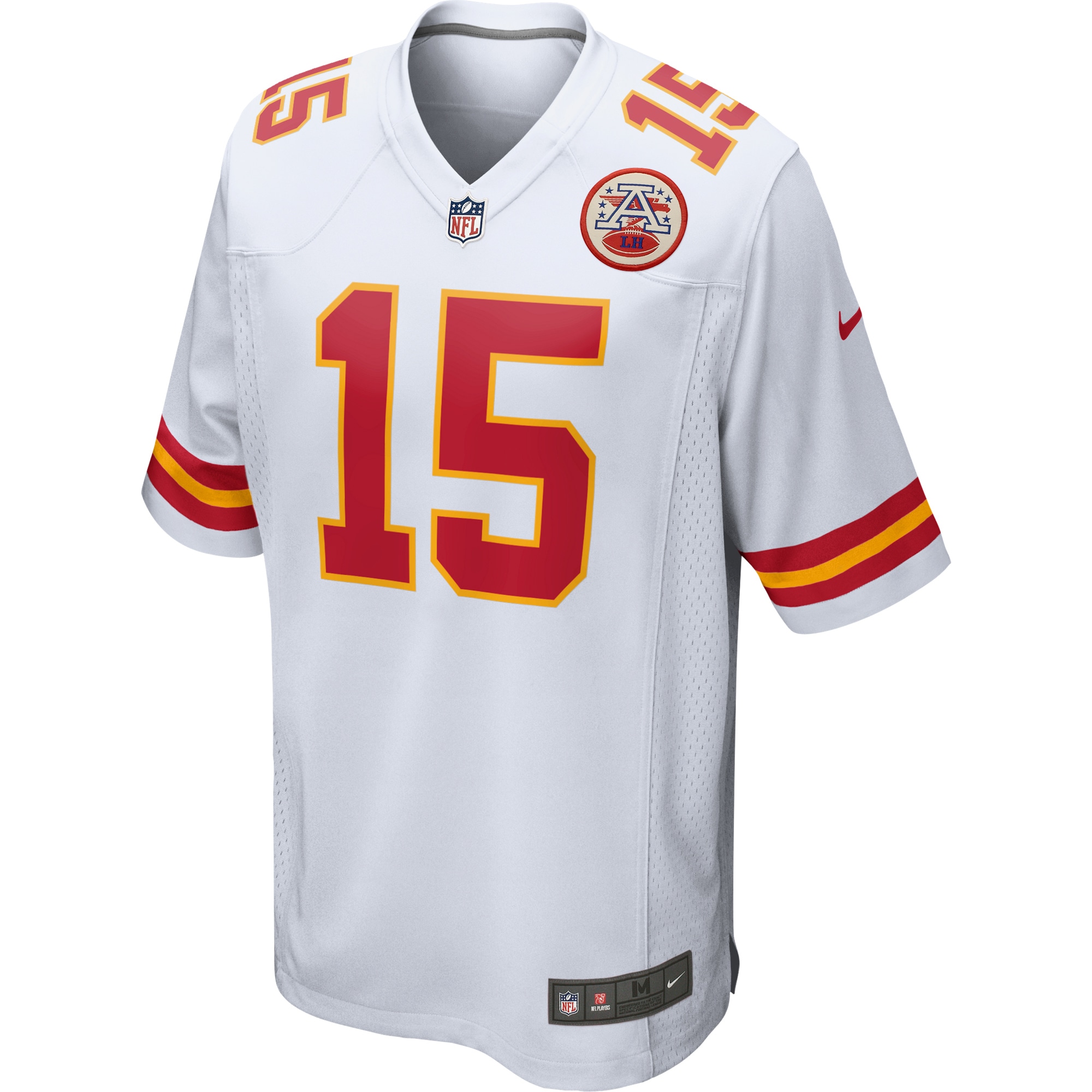 Patrick Mahomes Kansas City Chiefs Nike Youth Game Jersey - White - Image 2