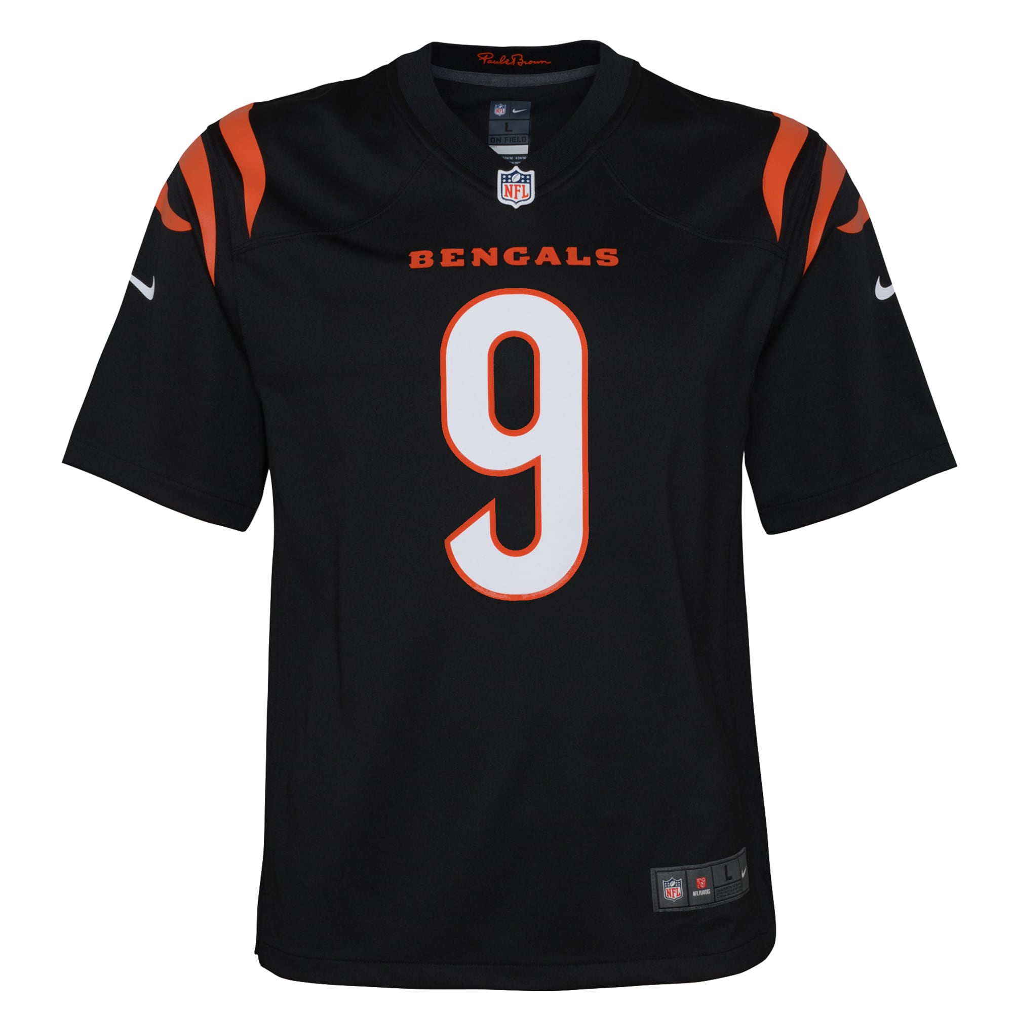 Joe Burrow Cincinnati Bengals Nike Youth Game Jersey - Black - Image 2