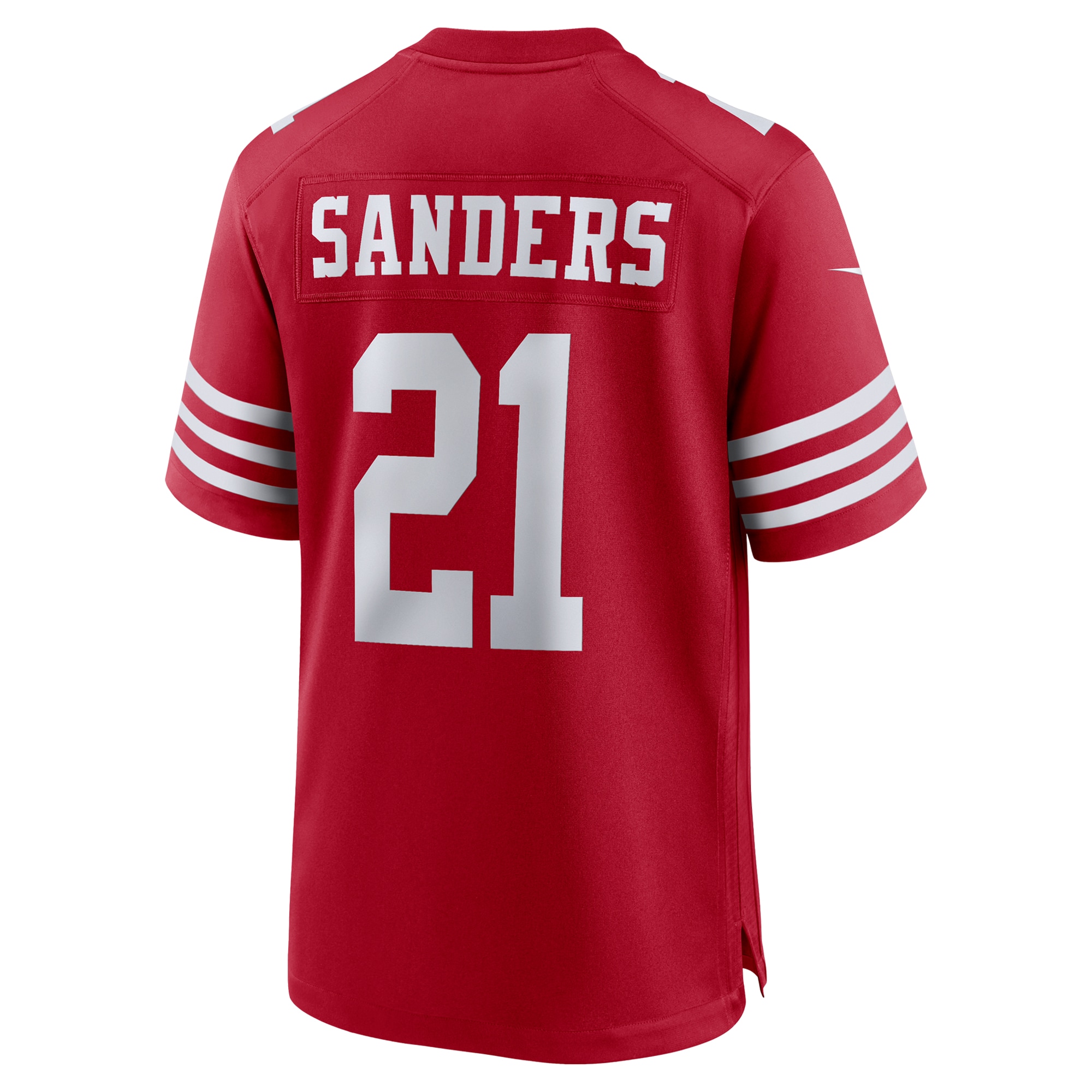 Deion Sanders San Francisco 49ers Nike Team Retired Player Game Jersey - Scarlet - Image 3