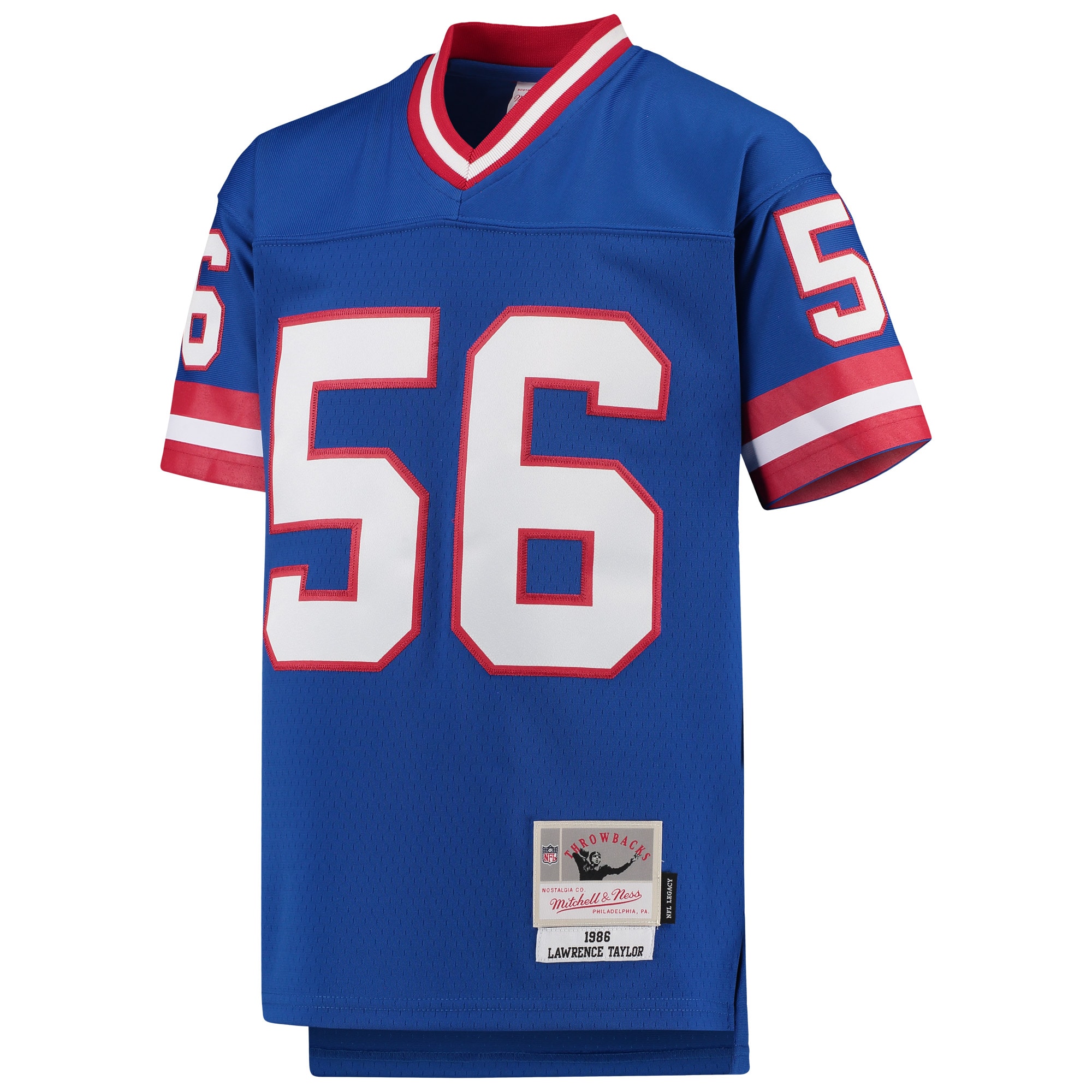 Lawrence Taylor New York Giants Mitchell & Ness Youth 1986 Legacy Retired Player Jersey - Royal - Image 2