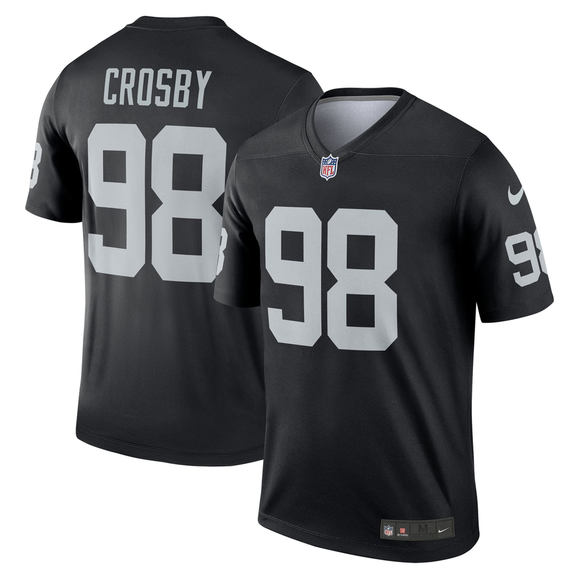 Maxx Crosby Las Vegas Raiders Nike Legend Player Performance Top - Black