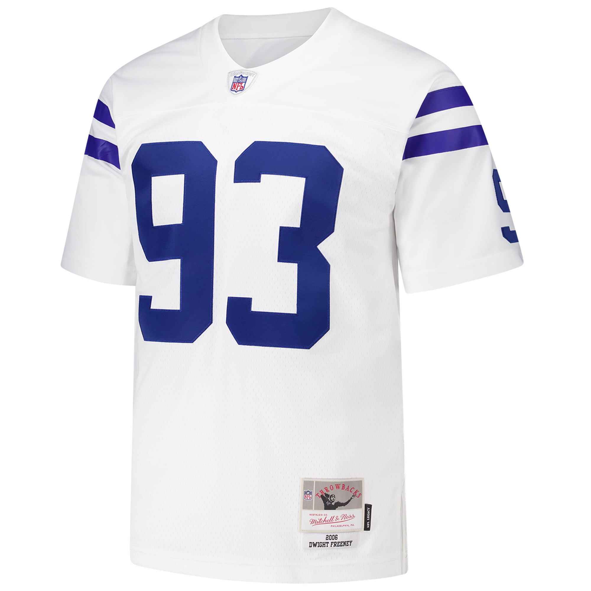 Dwight Freeney Indianapolis Colts Mitchell & Ness 2006 Legacy Replica Jersey - White - Image 2