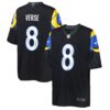 Jared Verse Los Angeles Rams Nike Youth 2025 Rivalries Collection Game Jersey - Midnight Blue
