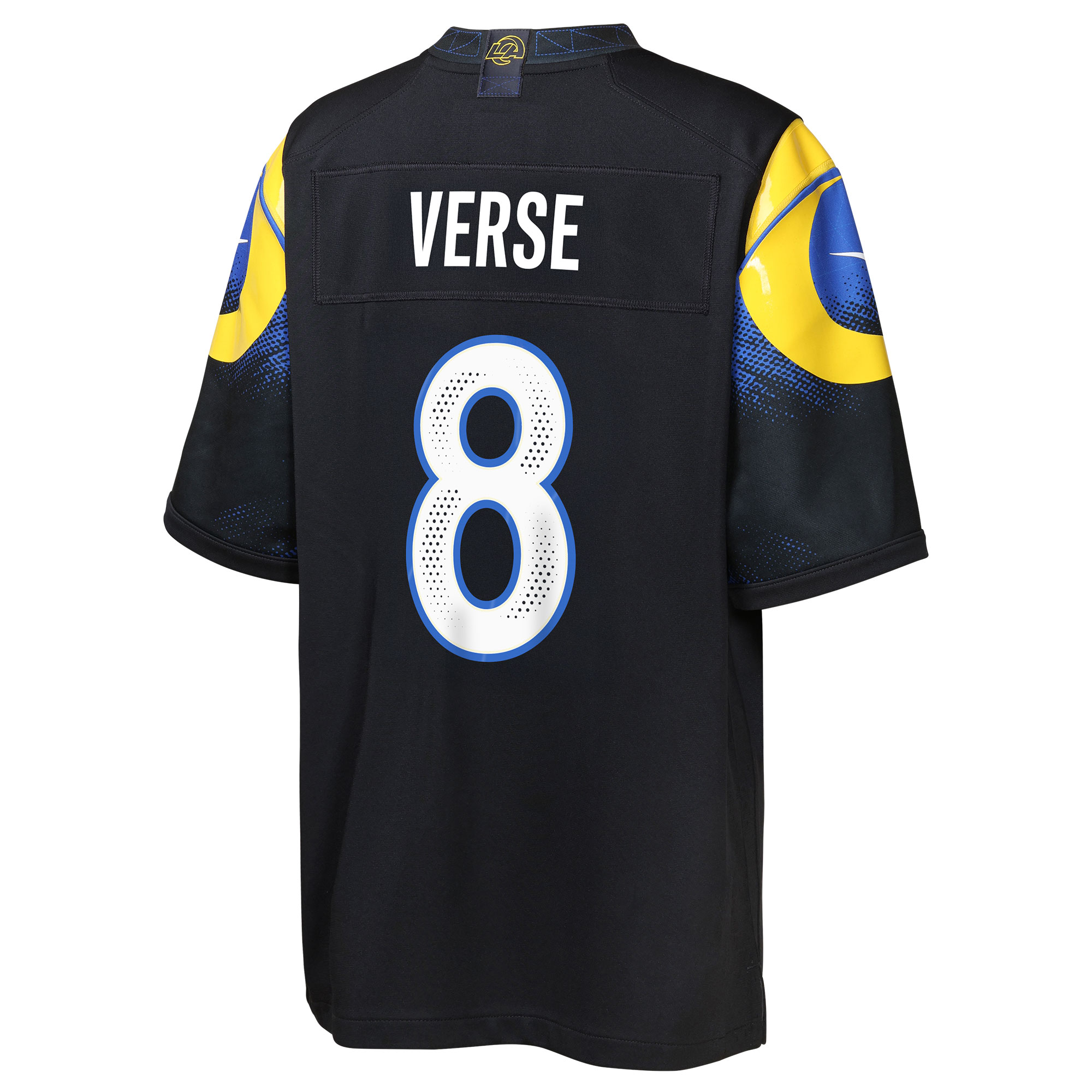 Jared Verse Los Angeles Rams Nike Youth 2025 Rivalries Collection Game Jersey - Midnight Blue - Image 3