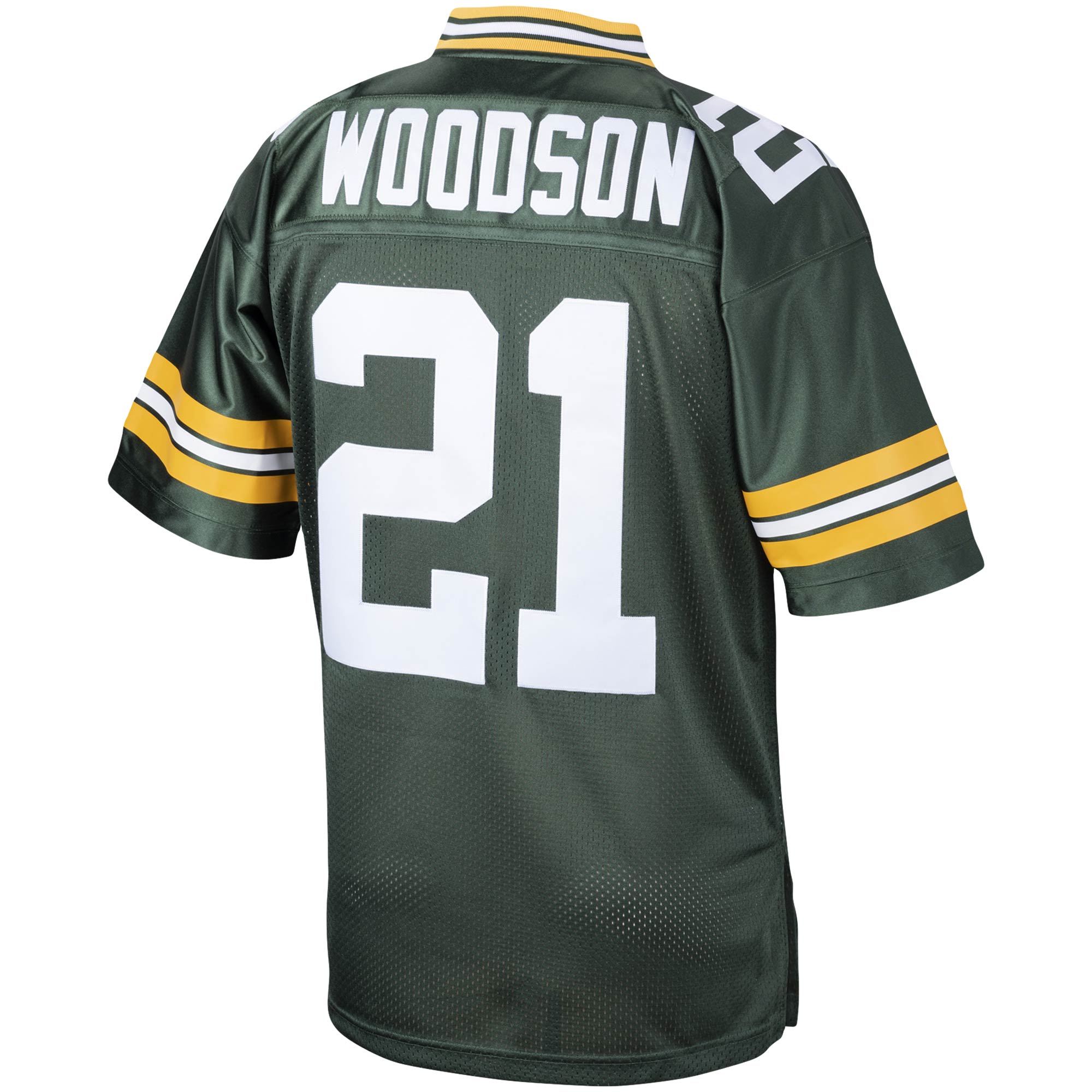 Charles Woodson Green Bay Packers 2010 Mitchell & Ness Authentic Throwback Retired Player Jersey - Green - Image 3