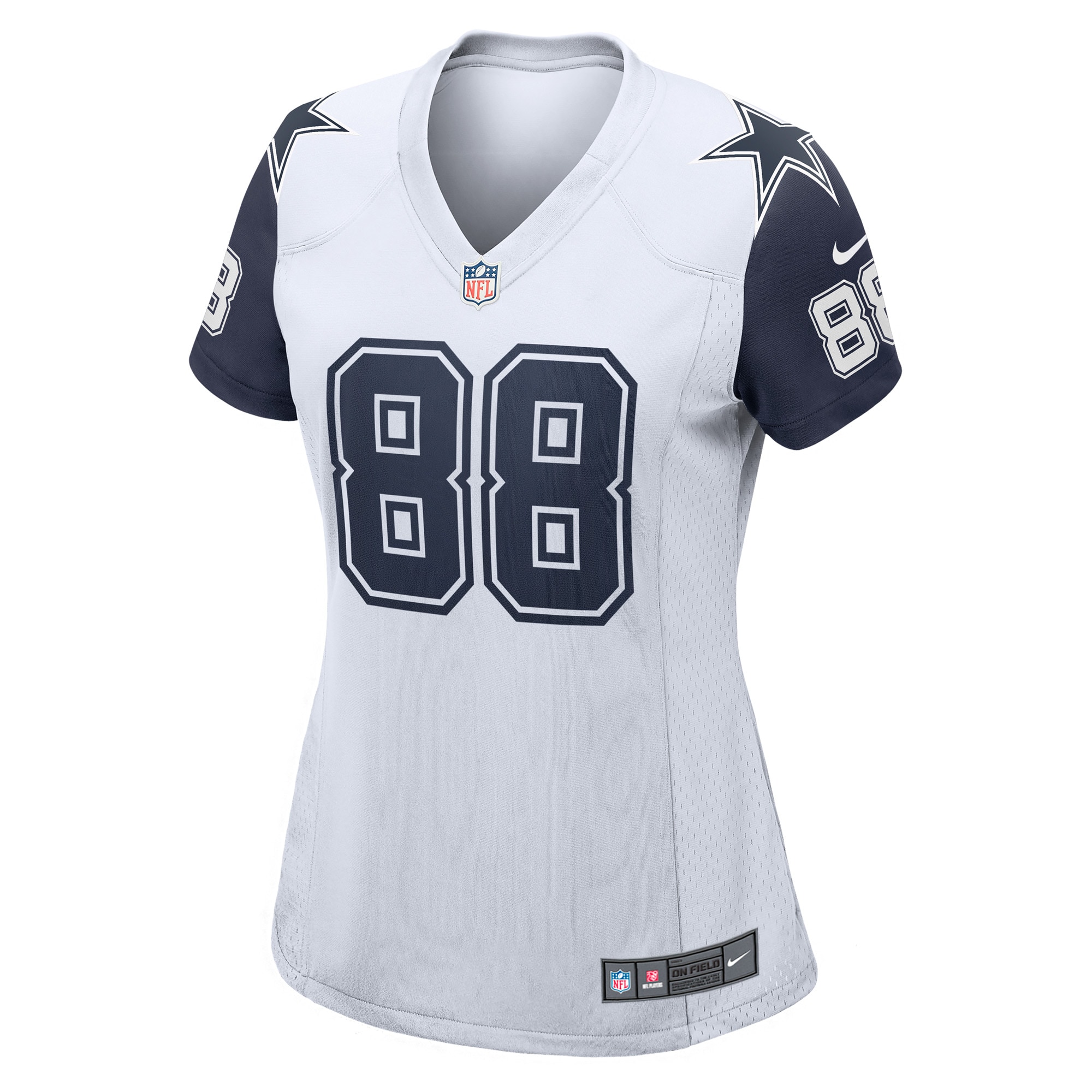 CeeDee Lamb Dallas Cowboys Nike Women's 2nd Alternate Game Jersey - White - Image 2