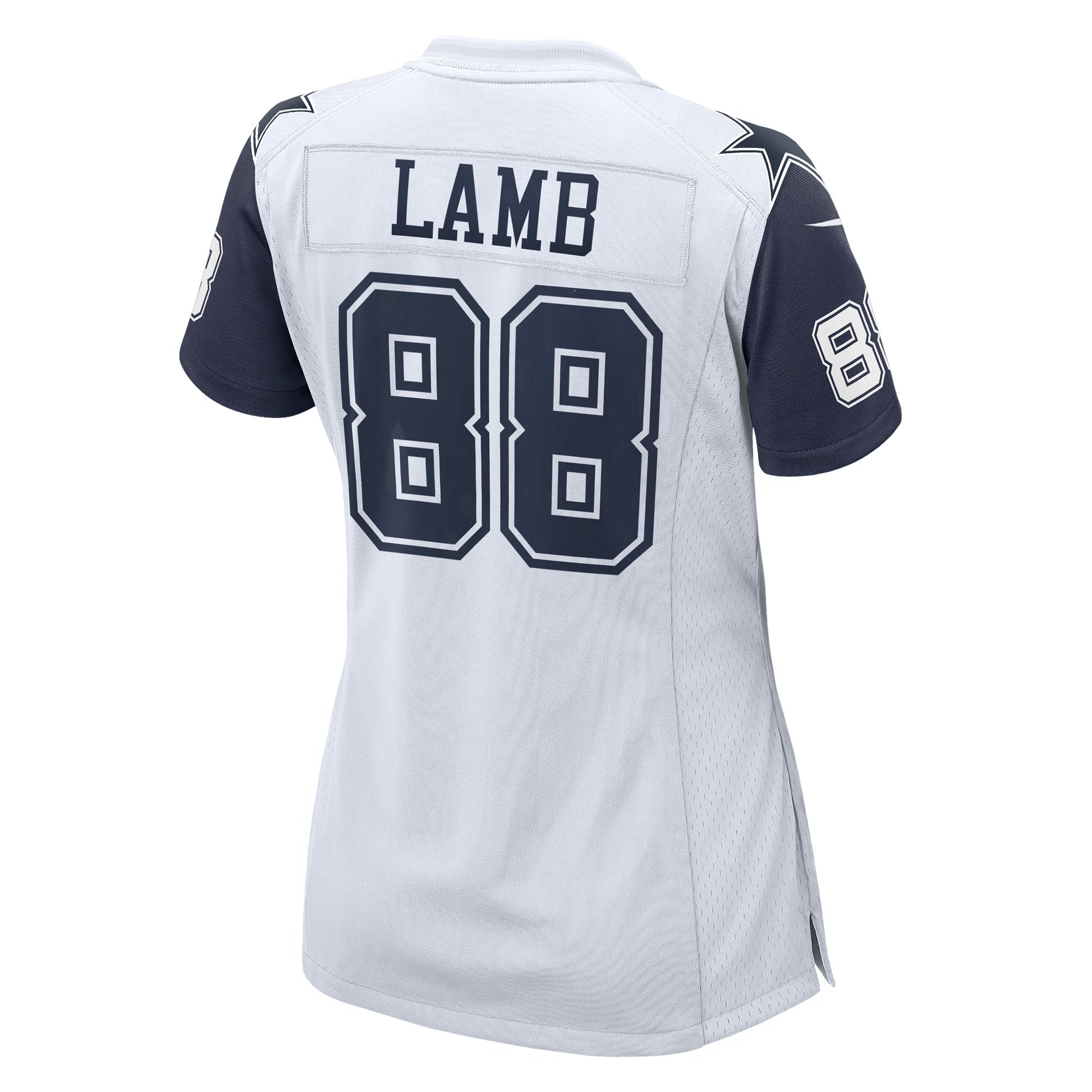 CeeDee Lamb Dallas Cowboys Nike Women's 2nd Alternate Game Jersey - White - Image 3