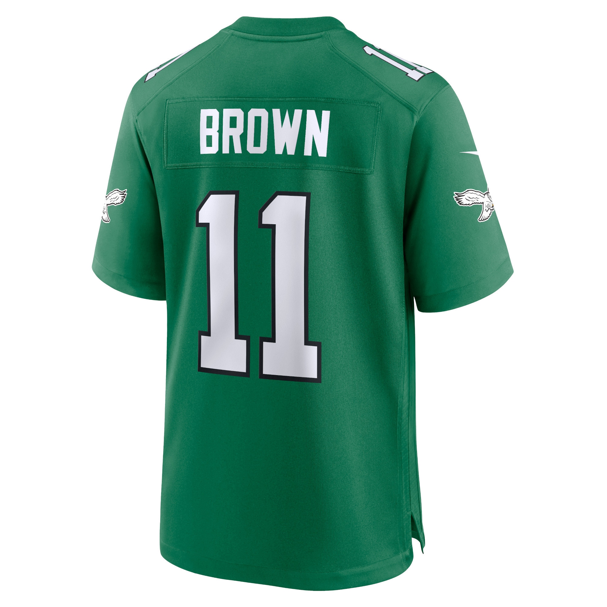 A.J. Brown Philadelphia Eagles Nike Youth Game Jersey - Kelly Green - Image 3