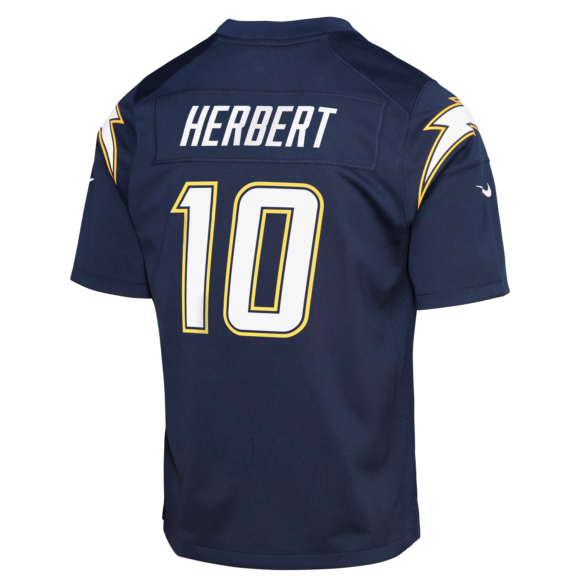 Justin Herbert Los Angeles Chargers Nike Youth Alternate Super Chargers Game Player Jersey - Navy - Image 3