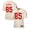 Trey McBride Arizona Cardinals Nike Youth 2025 Rivalries Collection Game Jersey - Natural