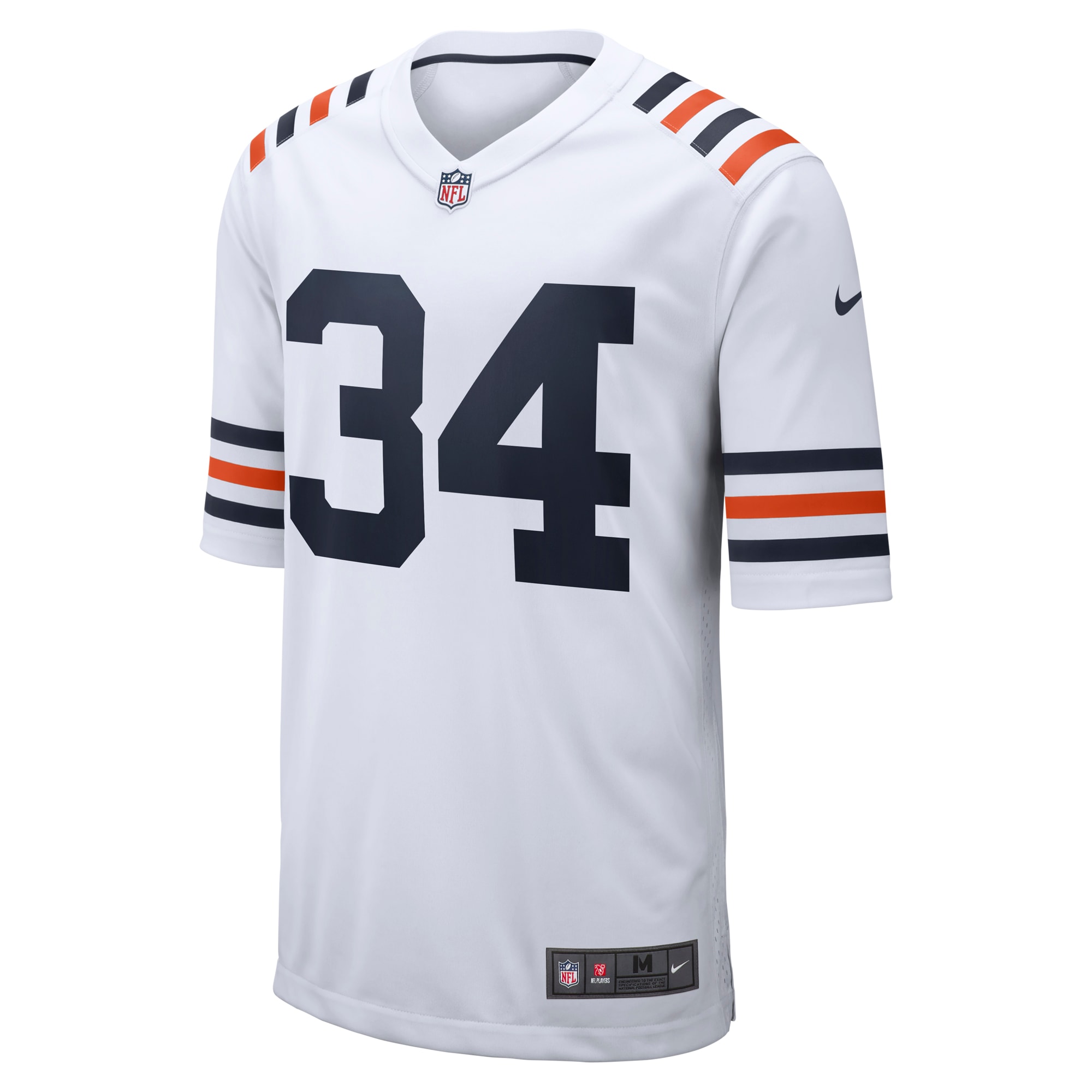 Walter Payton Chicago Bears Nike Retired Player Alternate Game Jersey - White - Image 2