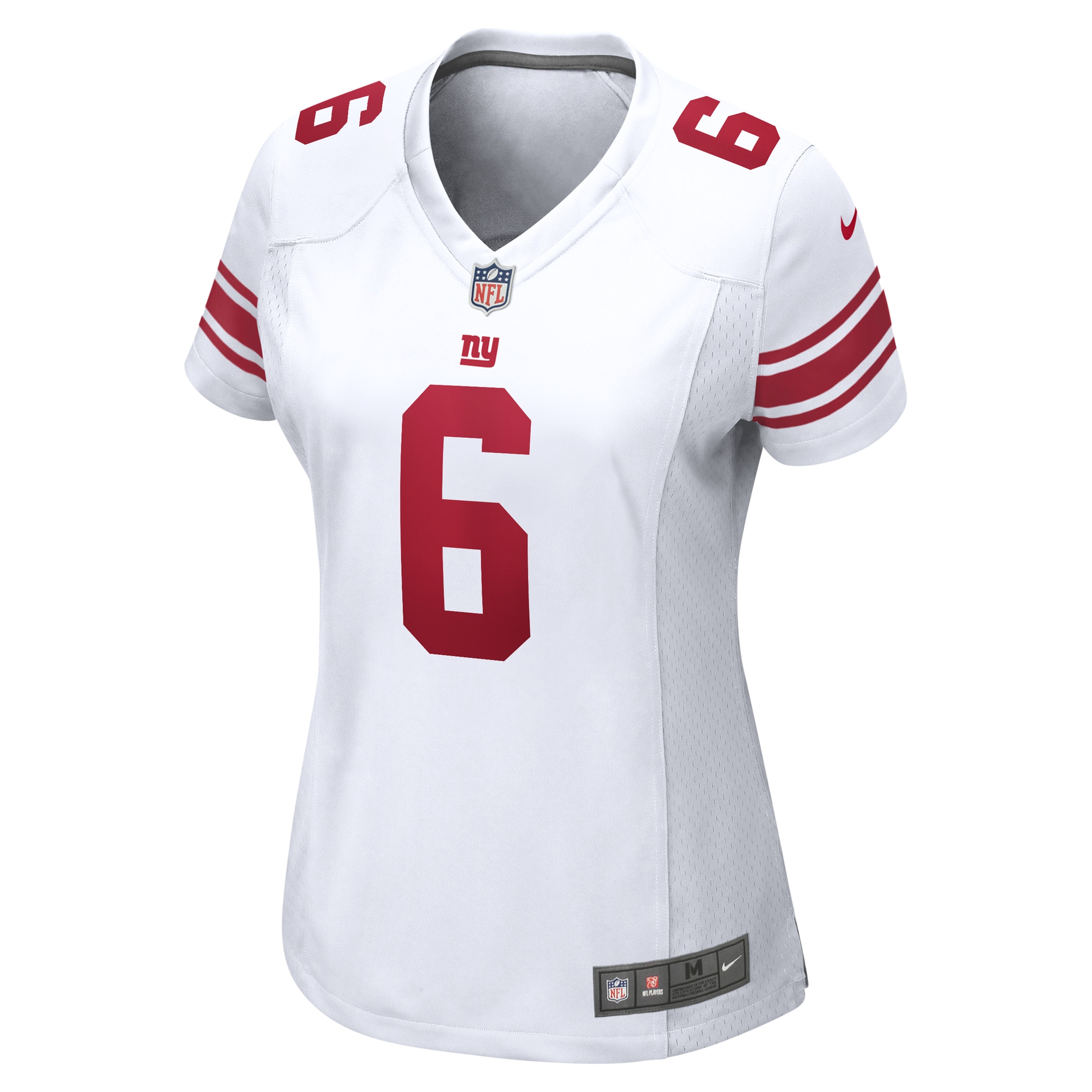 Jaxson Dart New York Giants Nike Women's Game Jersey - White - Image 2