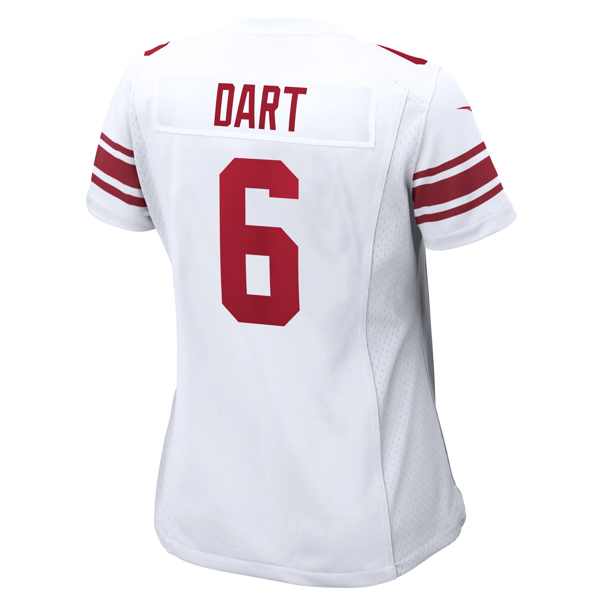 Jaxson Dart New York Giants Nike Women's Game Jersey - White - Image 3