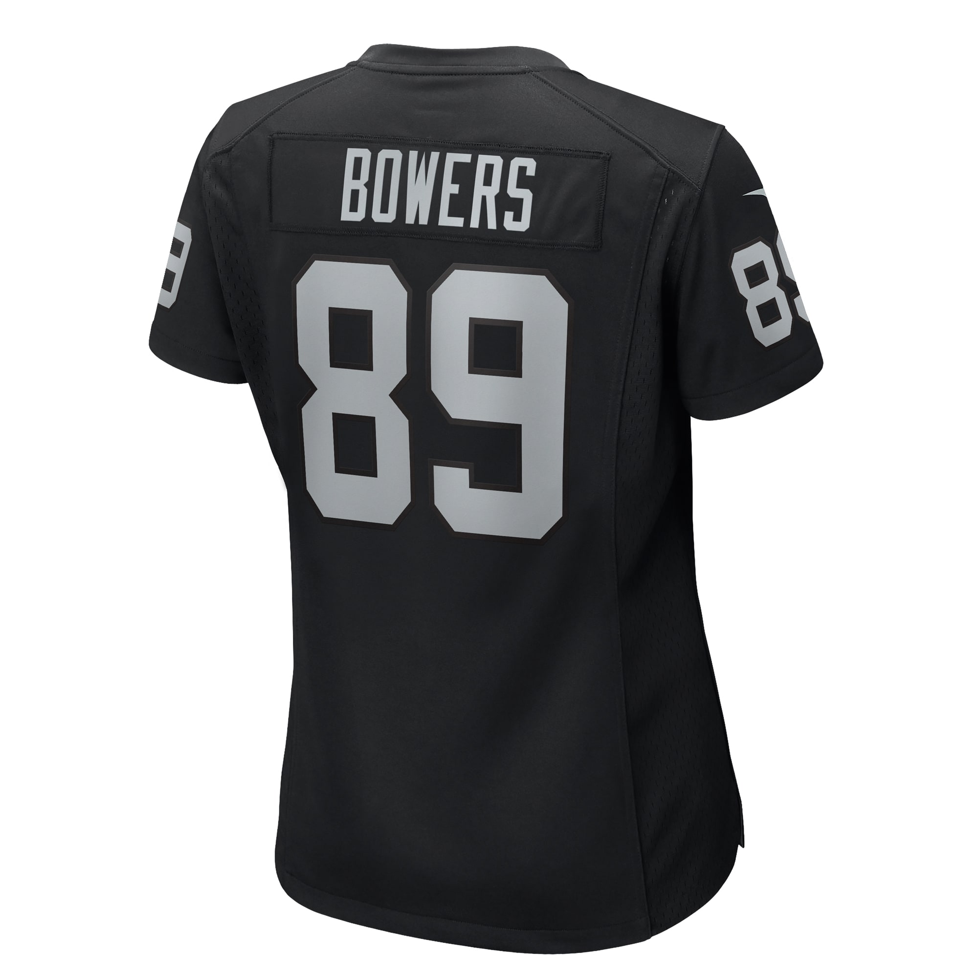 Brock Bowers Las Vegas Raiders Nike Women's Team Game Jersey - Black - Image 3