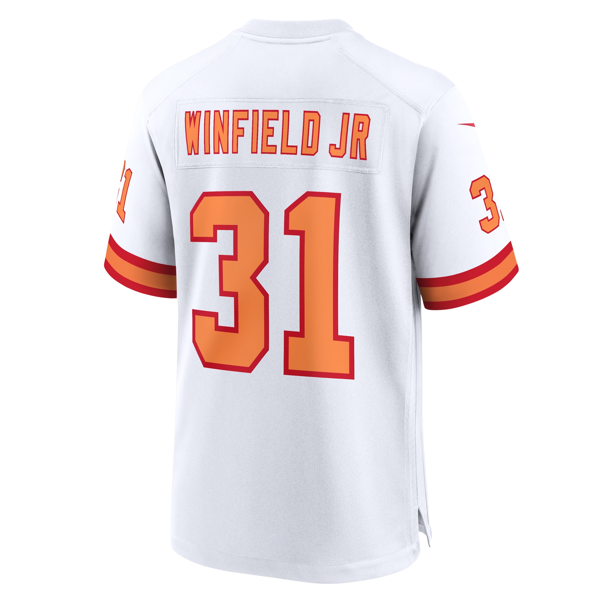 Antoine Winfield Jr. '76 Tampa Bay Buccaneers Nike 50th Season Game Jersey - White - Image 3