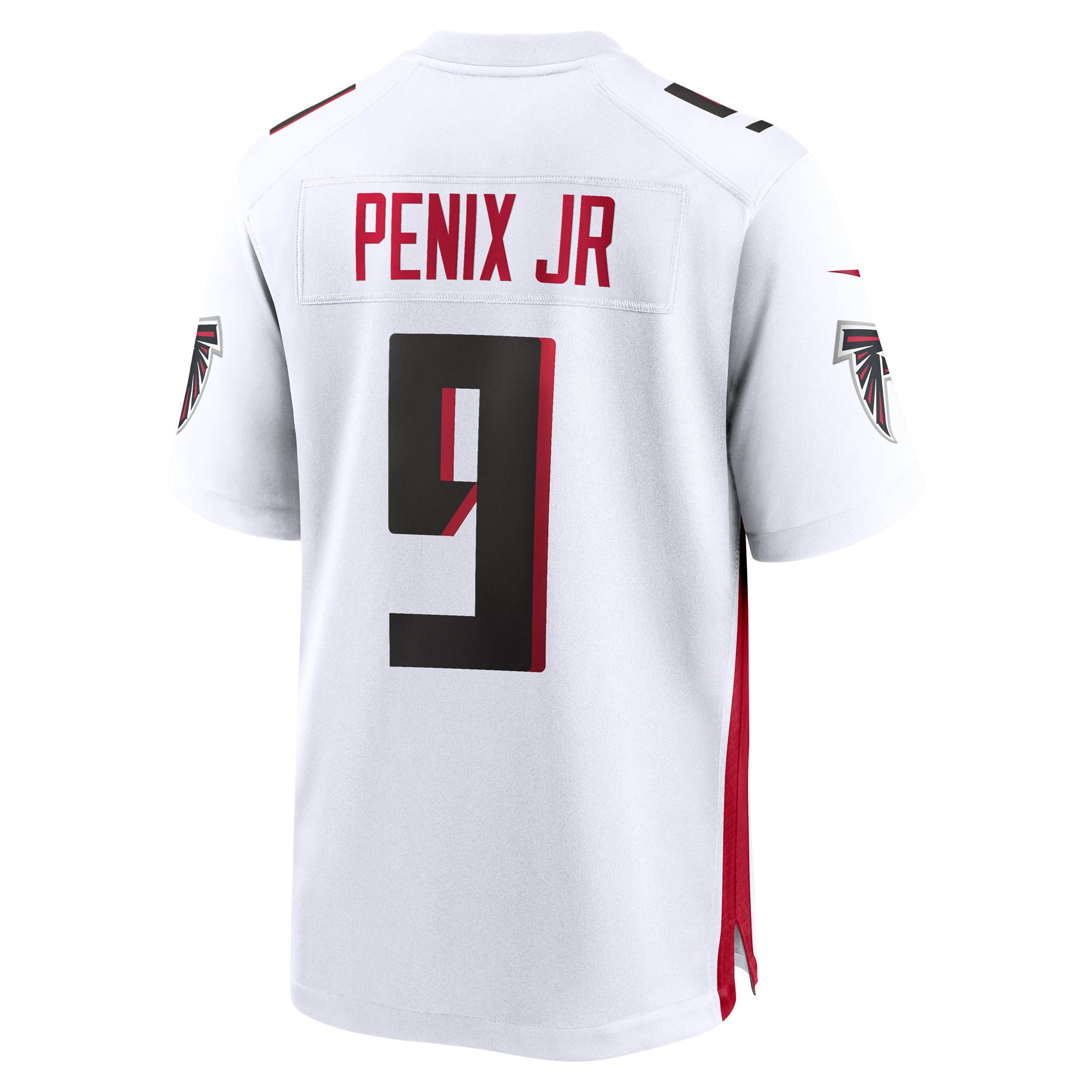Michael Penix Jr. Atlanta Falcons Nike Game Jersey - White - Image 3