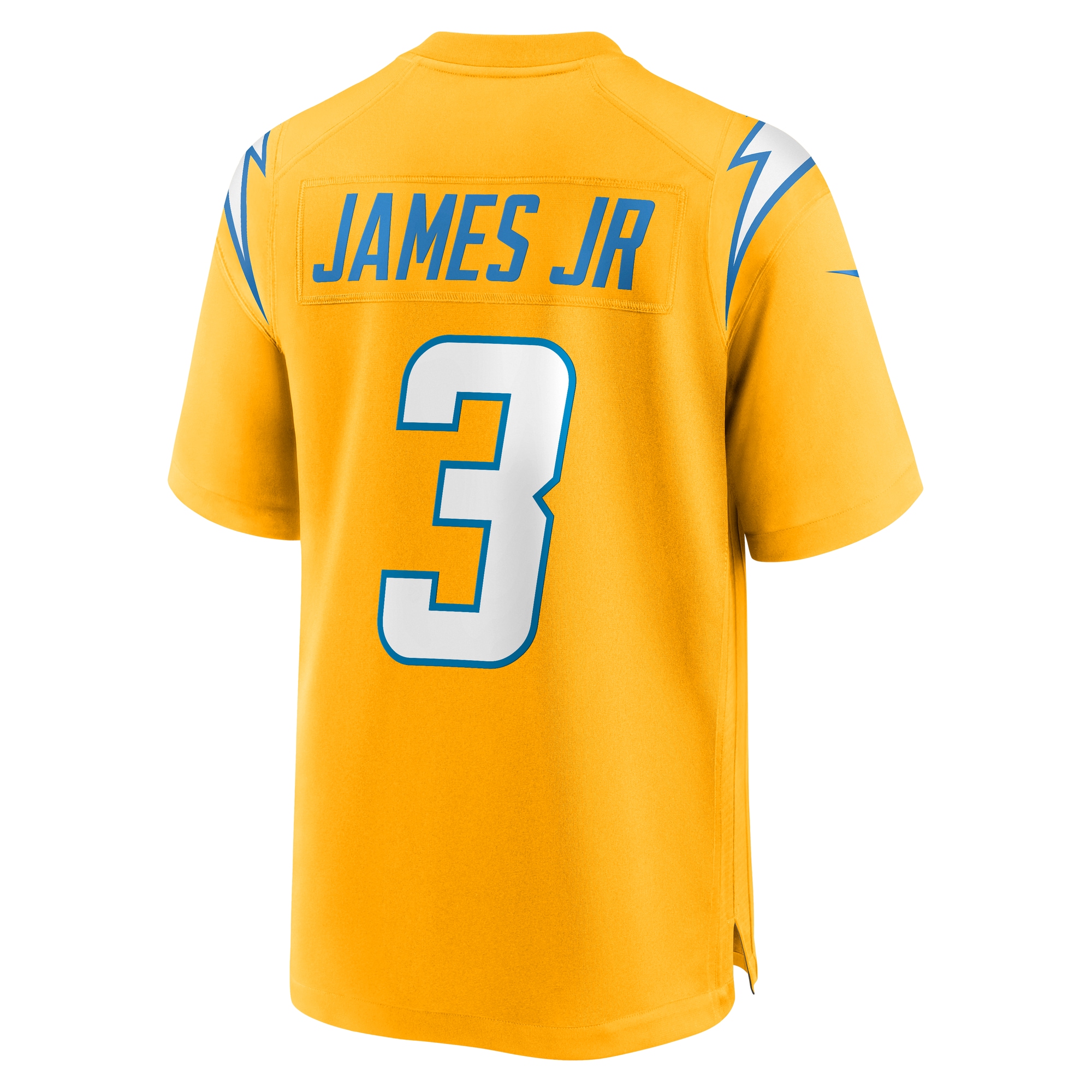 Derwin James Jr. Los Angeles Chargers Nike Alternate Charger Power Game Player Jersey - Gold - Image 3