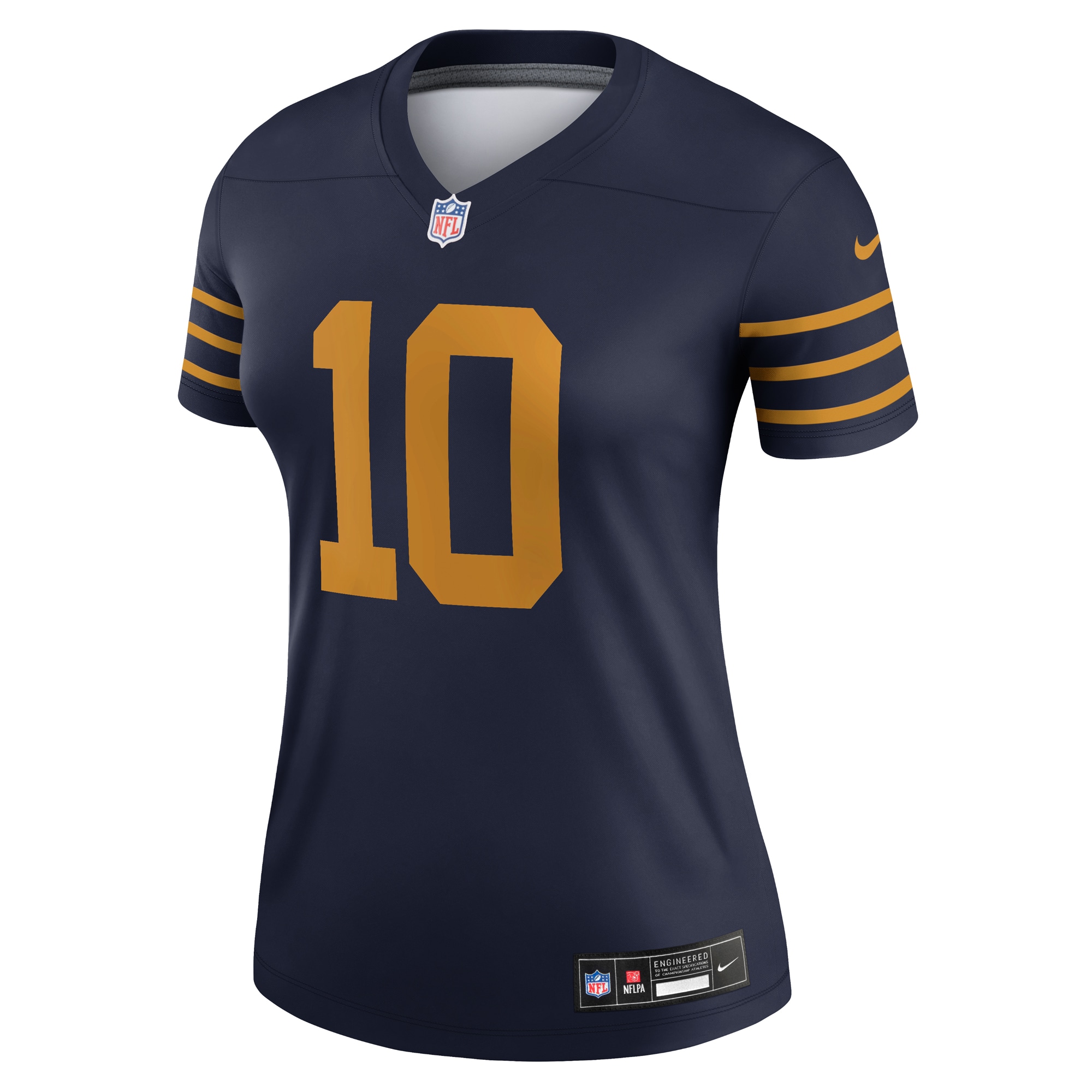 Jordan Love Green Bay Packers Nike Women's The 1923 Classic Legend Player Dri-FIT Top - Navy - Image 2