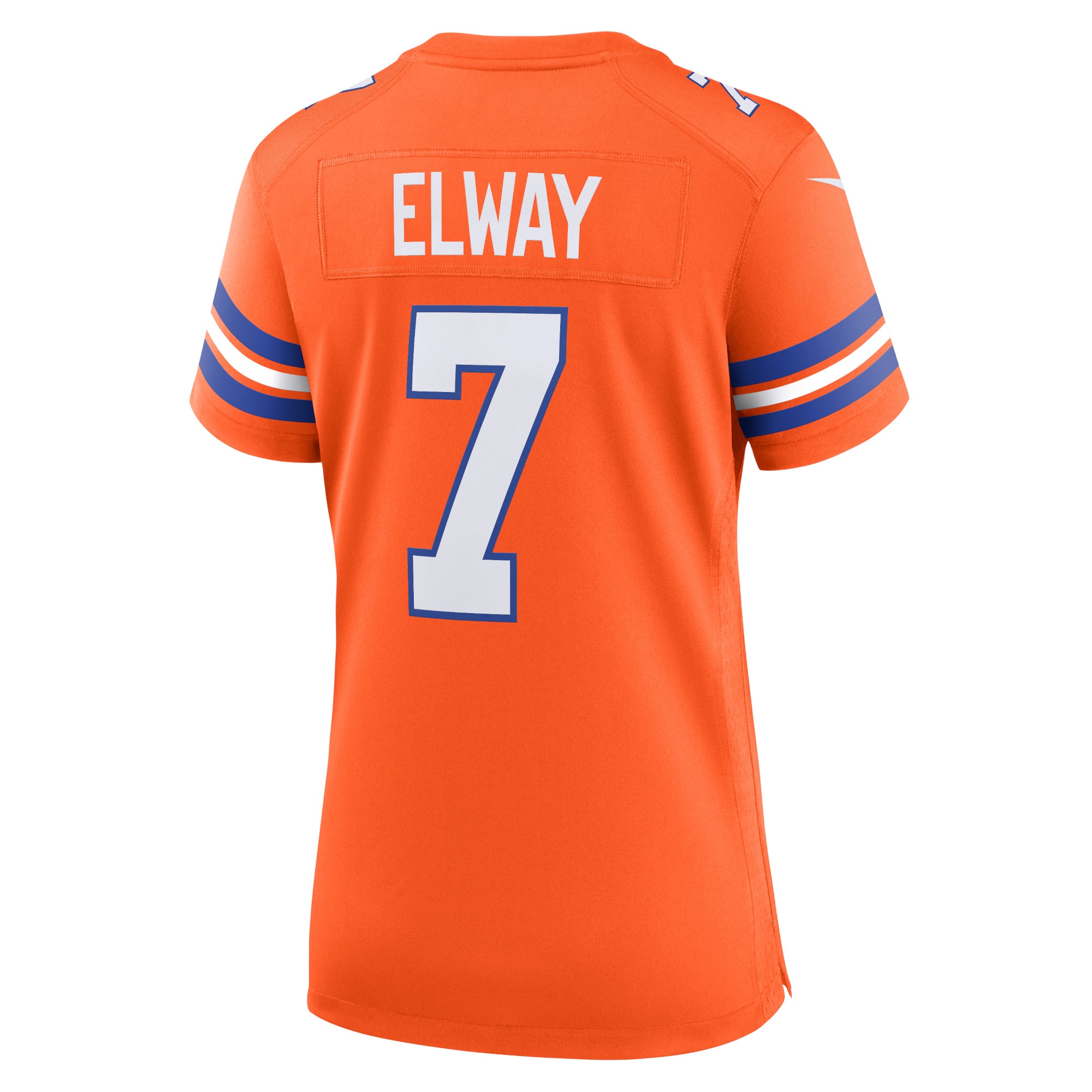 John Elway Denver Broncos Nike Women's Mile High Collection 1977 Throwback Player Game Jersey - Orange - Image 3