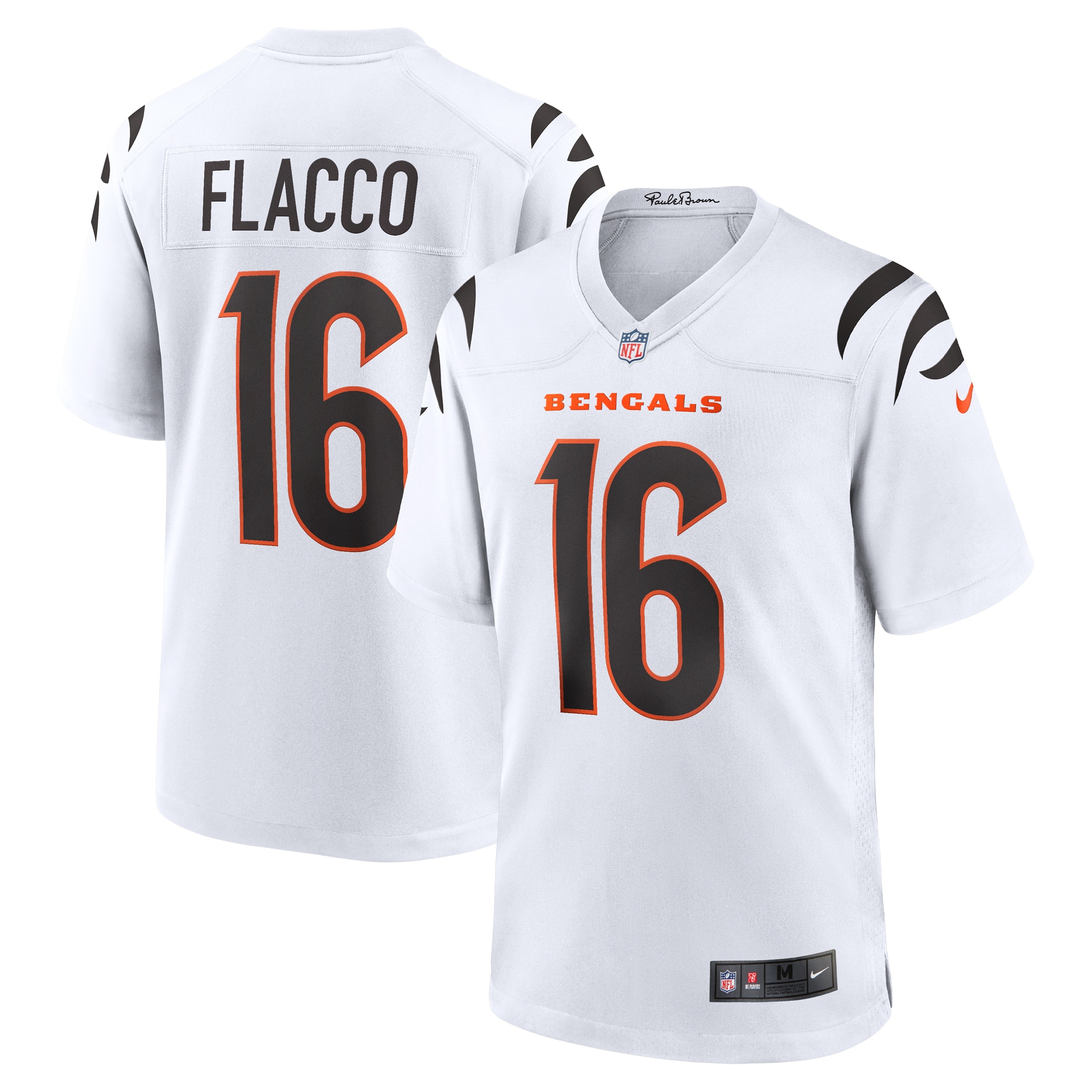 Joe Flacco Cincinnati Bengals Nike Game Jersey - White